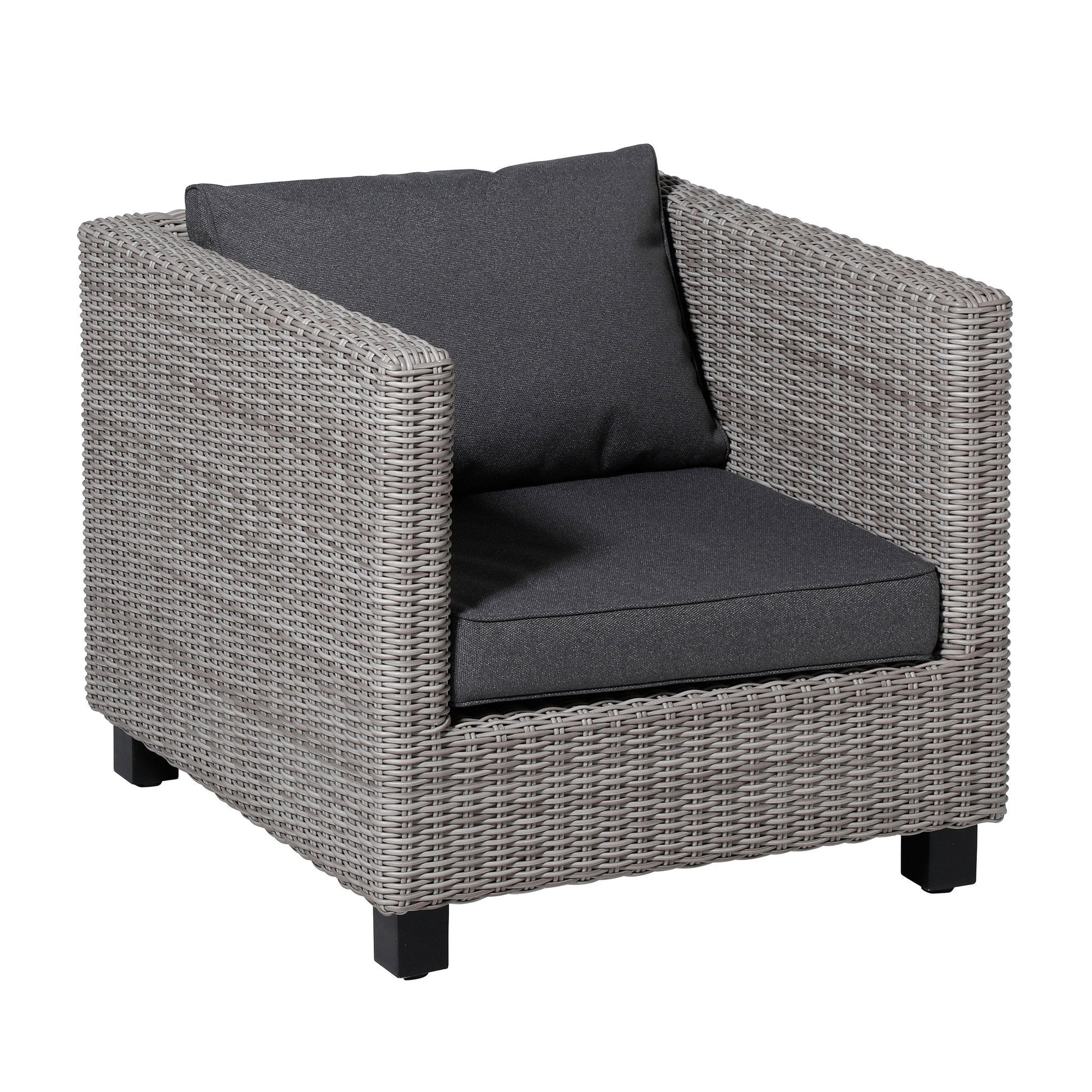 Madison Manchester lounge luxe zitkussen 73x73 cm - Manchester grey