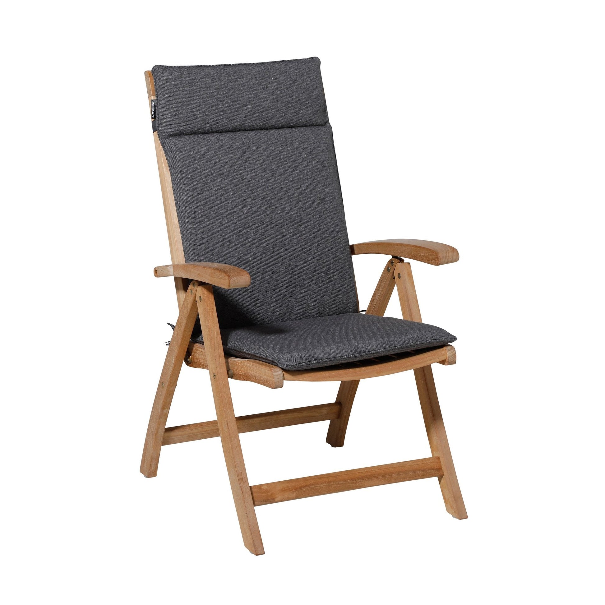 Madison Manchester hoge rug rugkussen 120x50 cm - Manchester grey