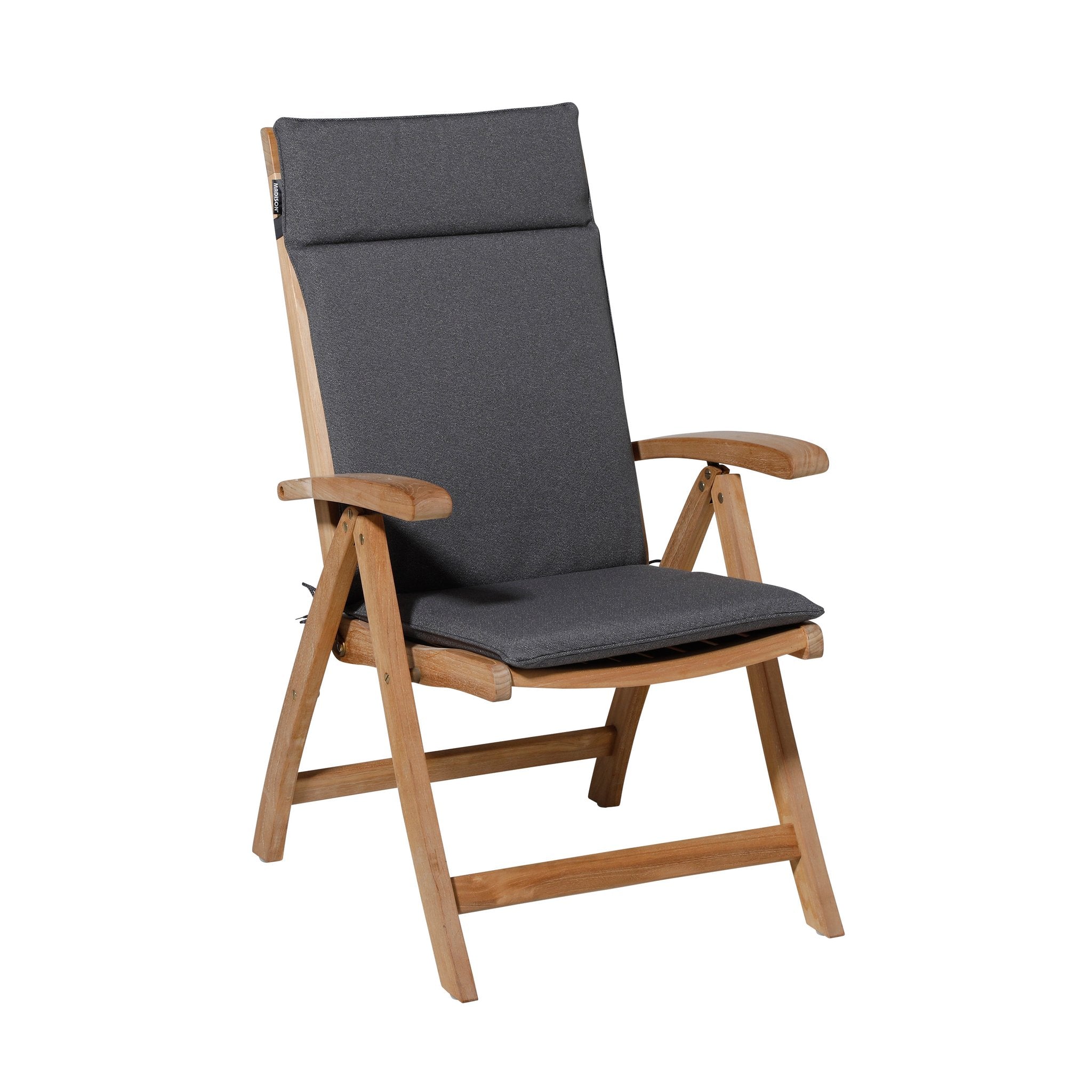 Madison Manchester hoge rug rugkussen 120x50 cm - Manchester grey