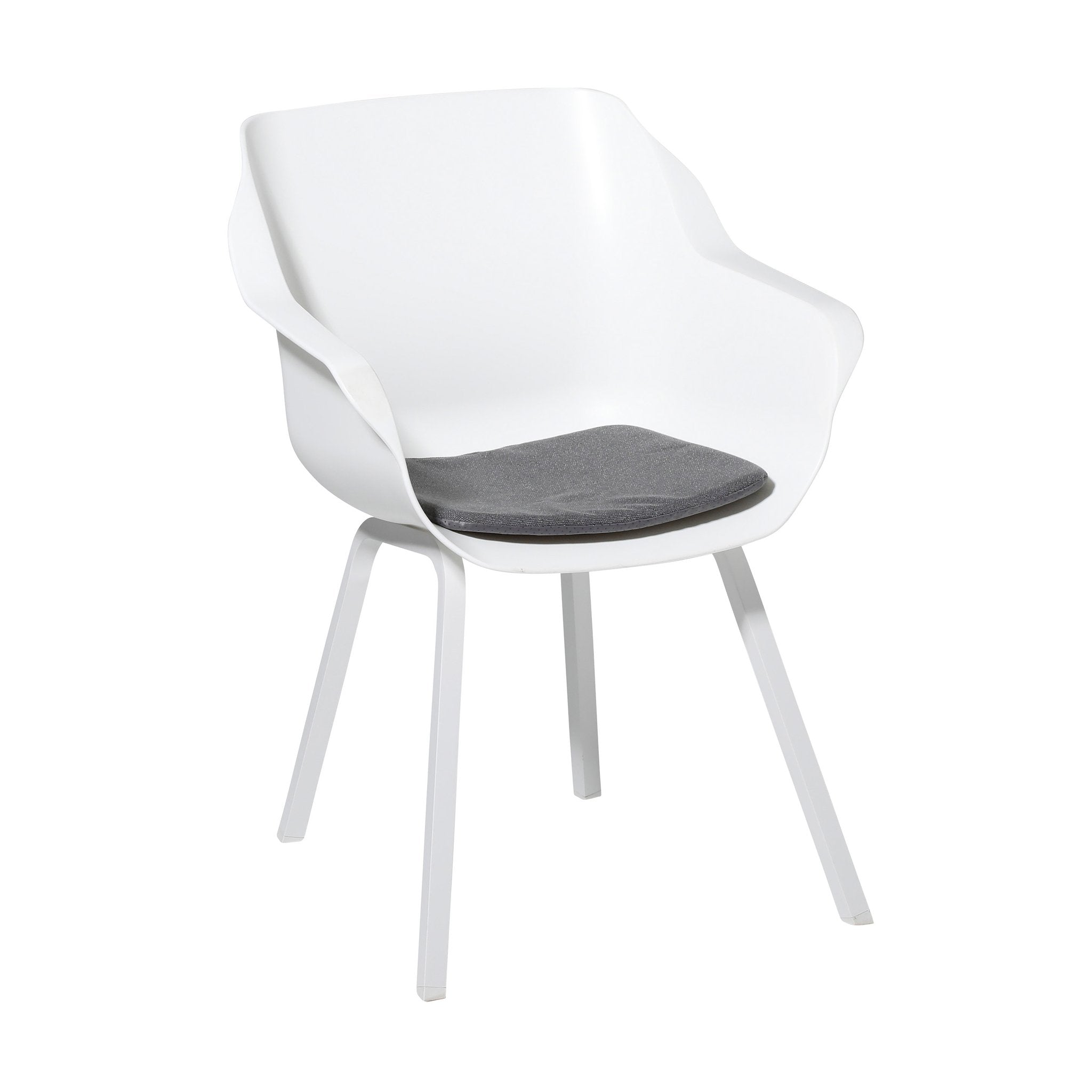 Madison Manchester stoelkussen 40x40 cm - Manchester grey