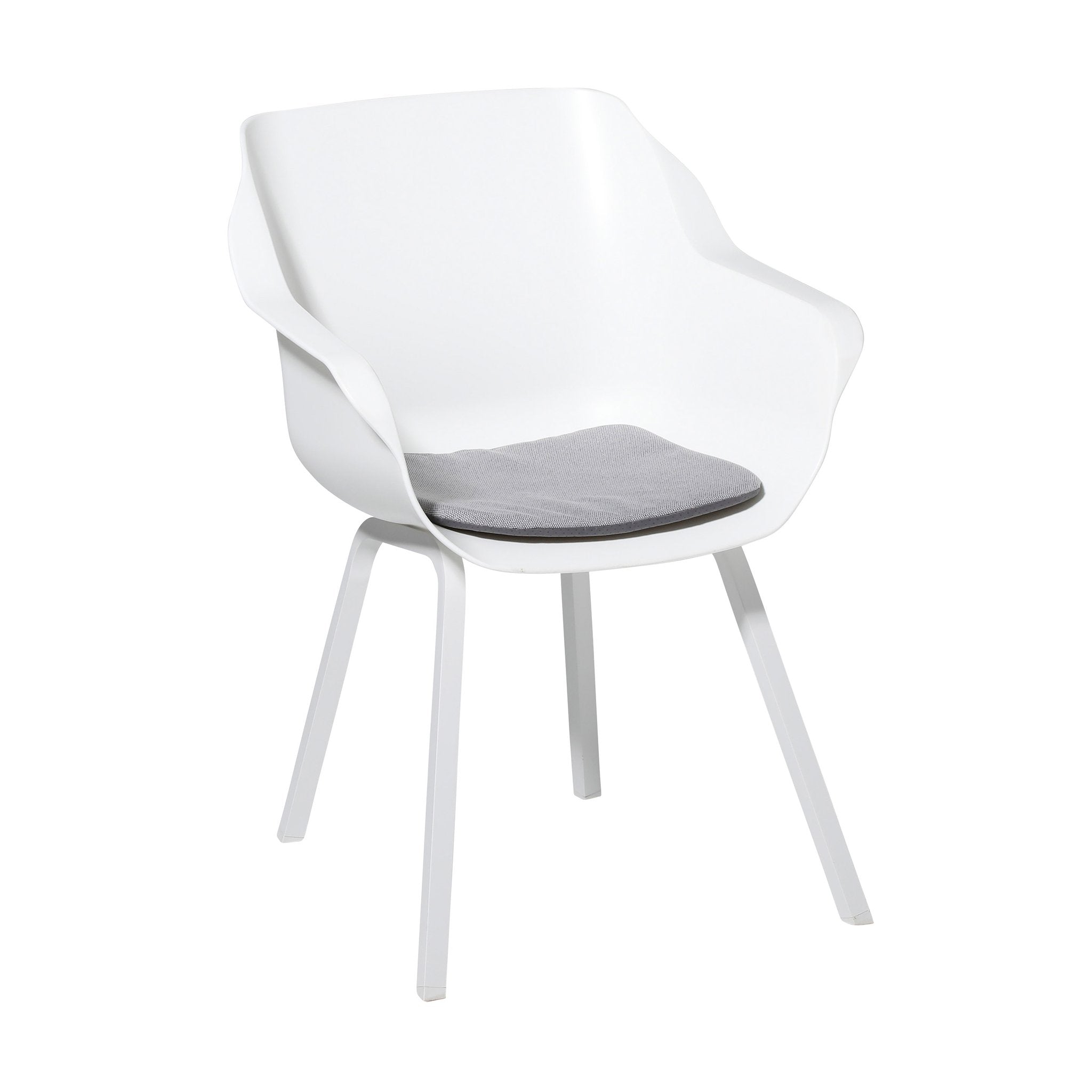 Madison Manchester stoelkussen 40x40 cm - Manchester light grey