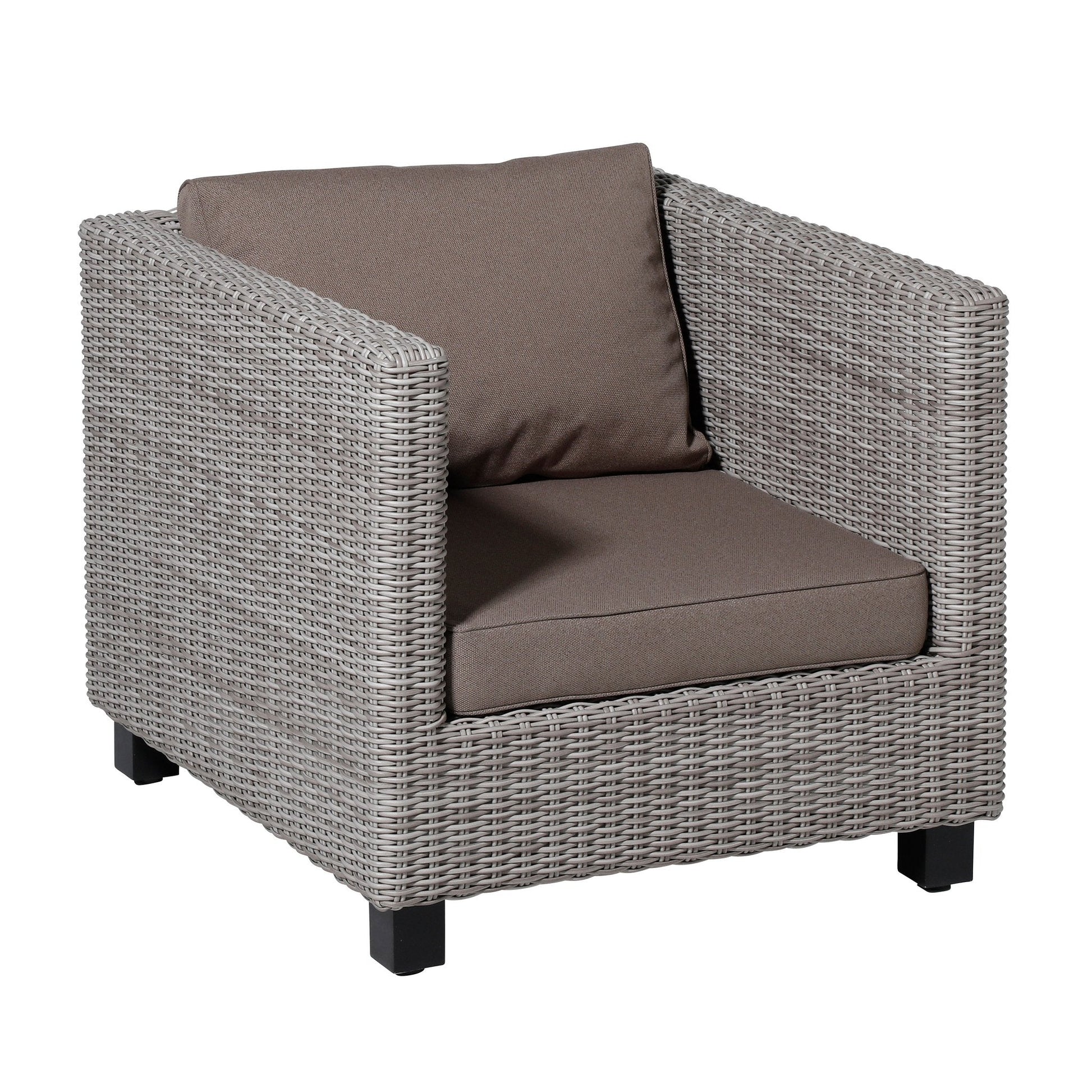 Madison Manchester lounge luxe zitkussen 73x73 cm - Manchester taupe