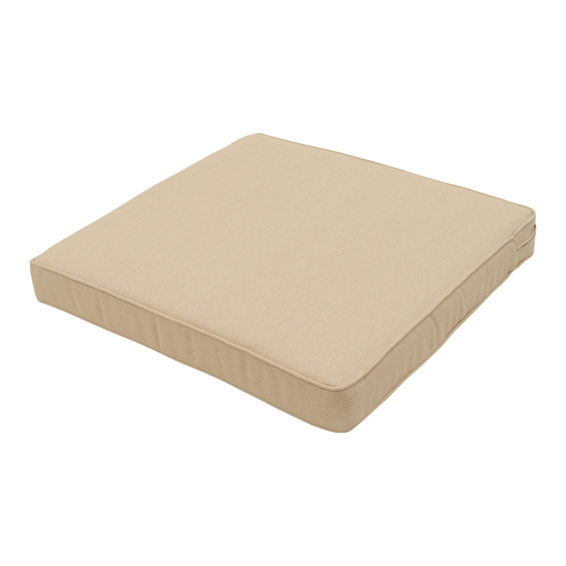 Madison Canvas Eco+ lounge zitkussen 60x60 cm - Beige canvas eco+