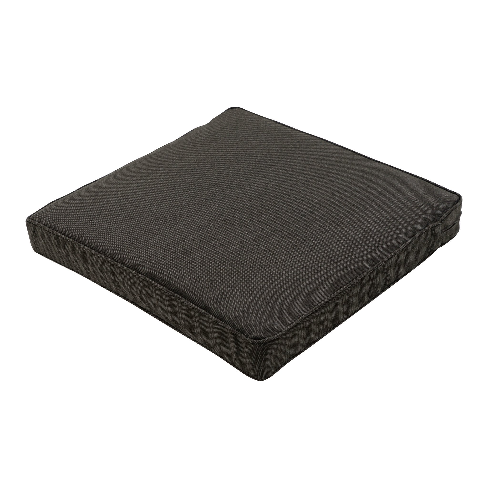 Madison Canvas Eco+ lounge zitkussen 60x60 cm - Dark grey canvas eco+