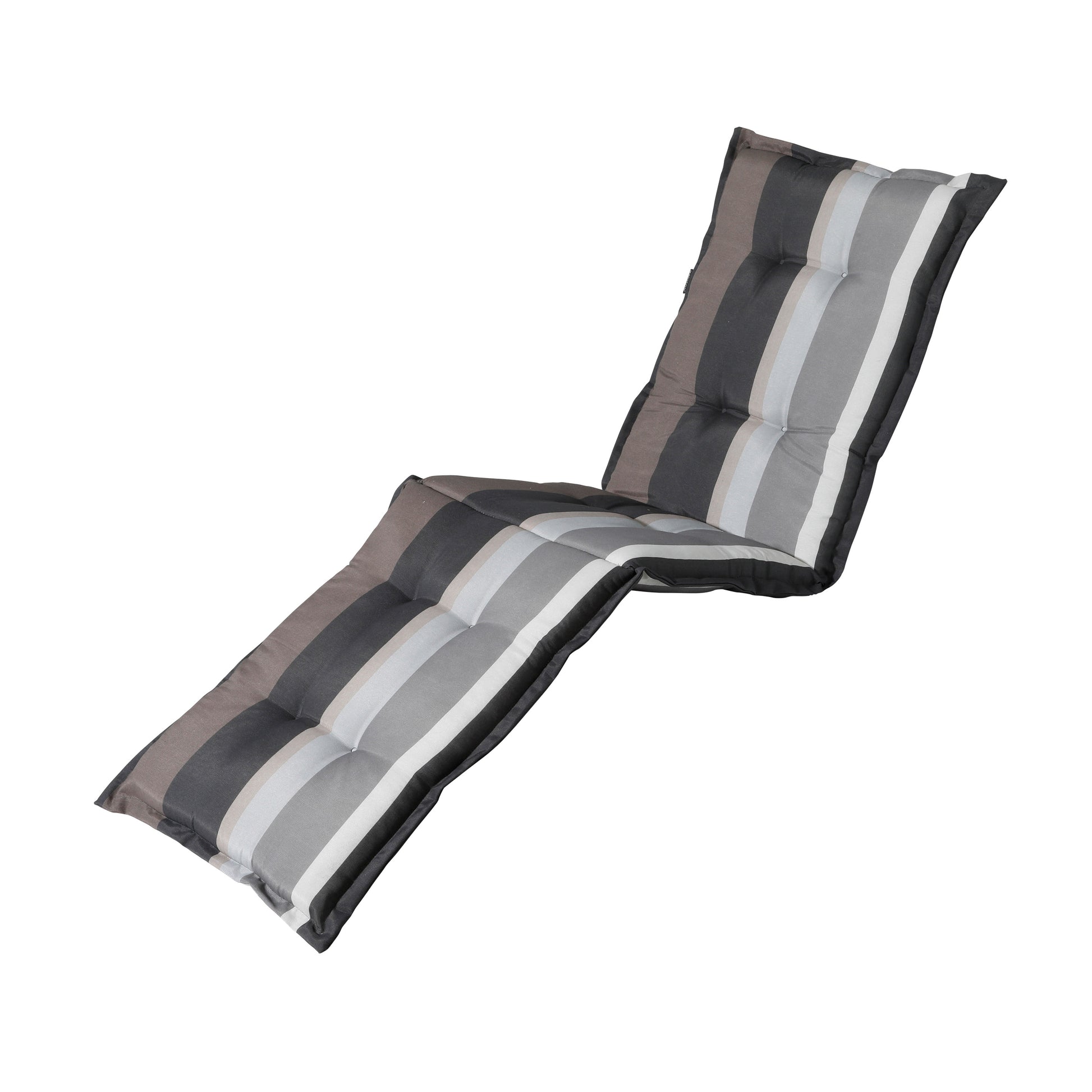 Madison Stripe ligbedkussen Grey 200x65 cm - afbeelding 4
