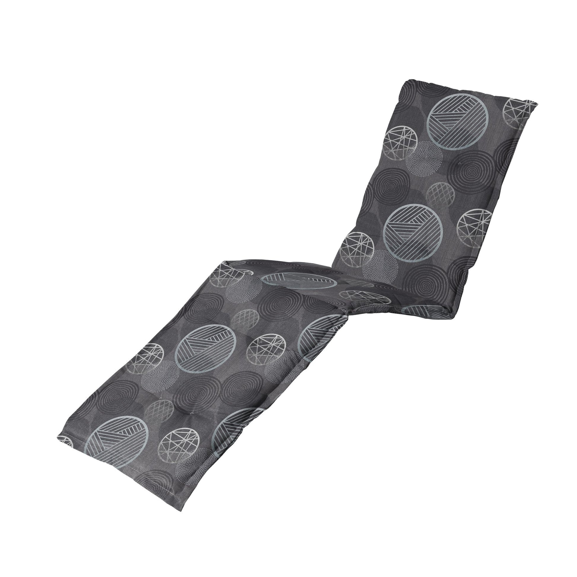 Madison Circle standaard basis ligbedkussen 200x65 cm - Circle grey