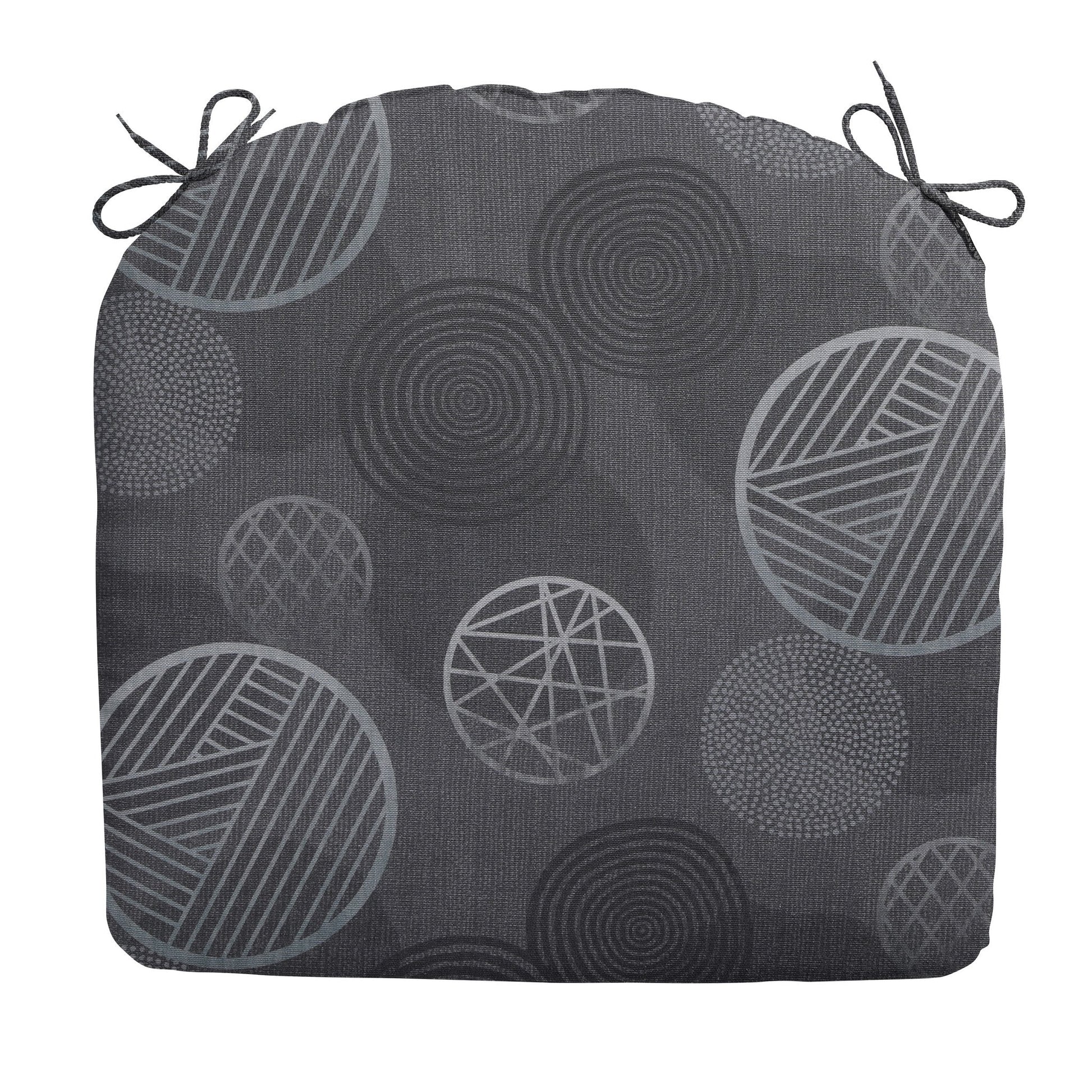 Madison Circle zitkussen 46x48 cm - Circle grey
