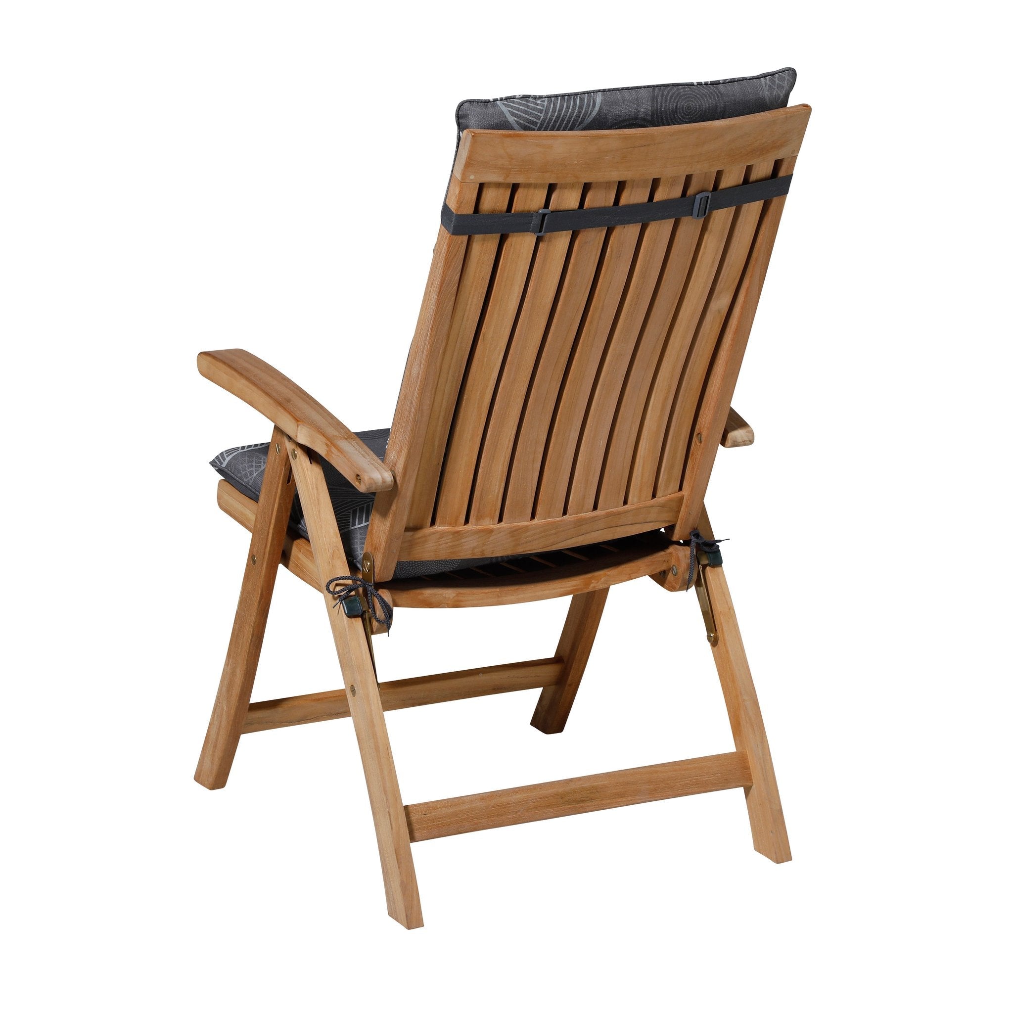 Madison Circle hoge rug rugkussen 120x50 cm - Circle grey