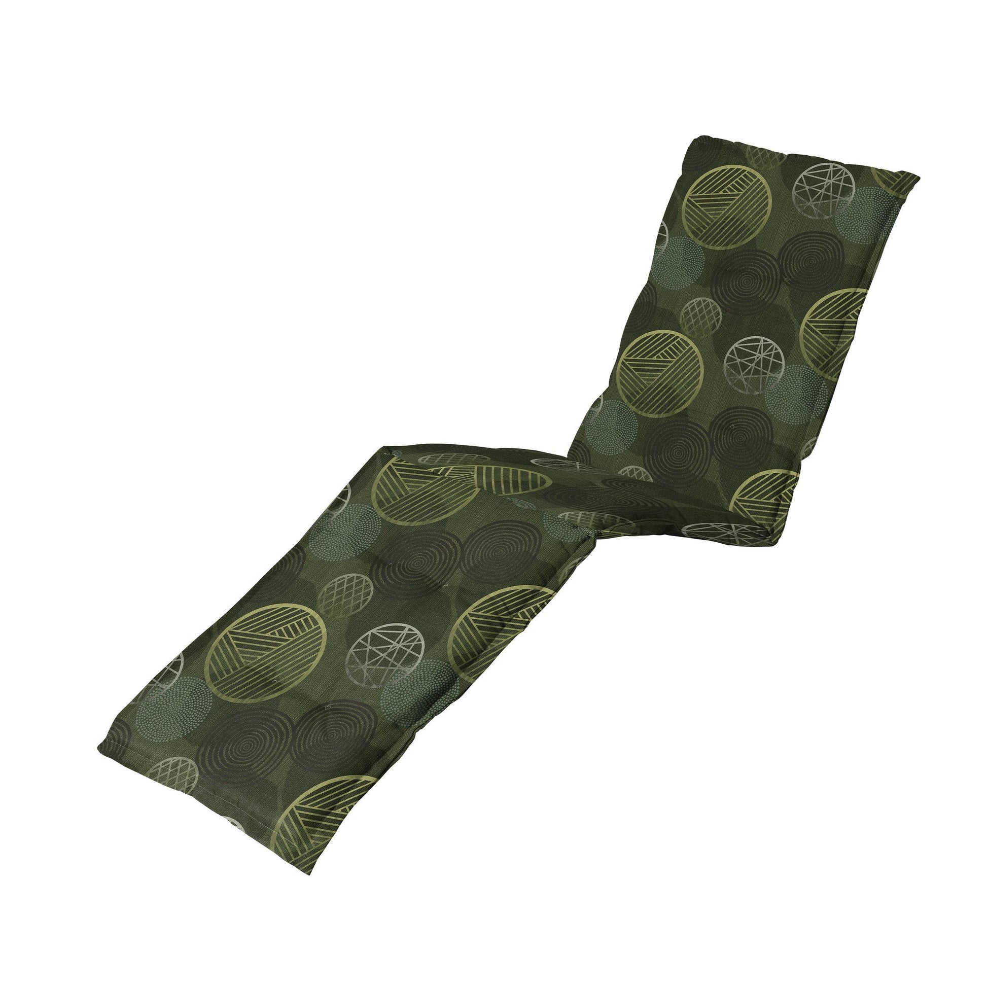 Madison Circle standaard basis ligbedkussen 200x65 cm - Circle green