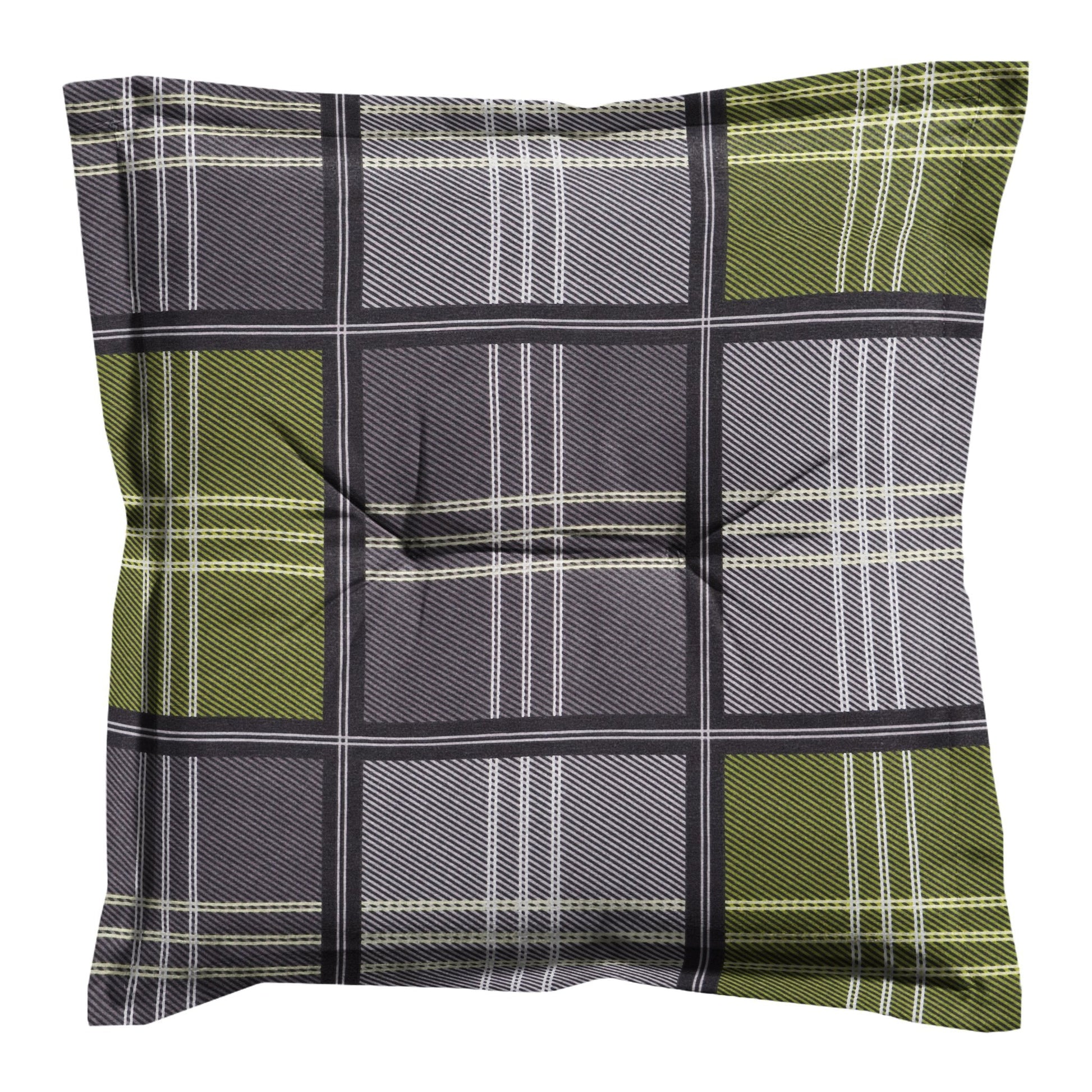 Madison Patchy zitkussen 50x50 cm - Patchy olive