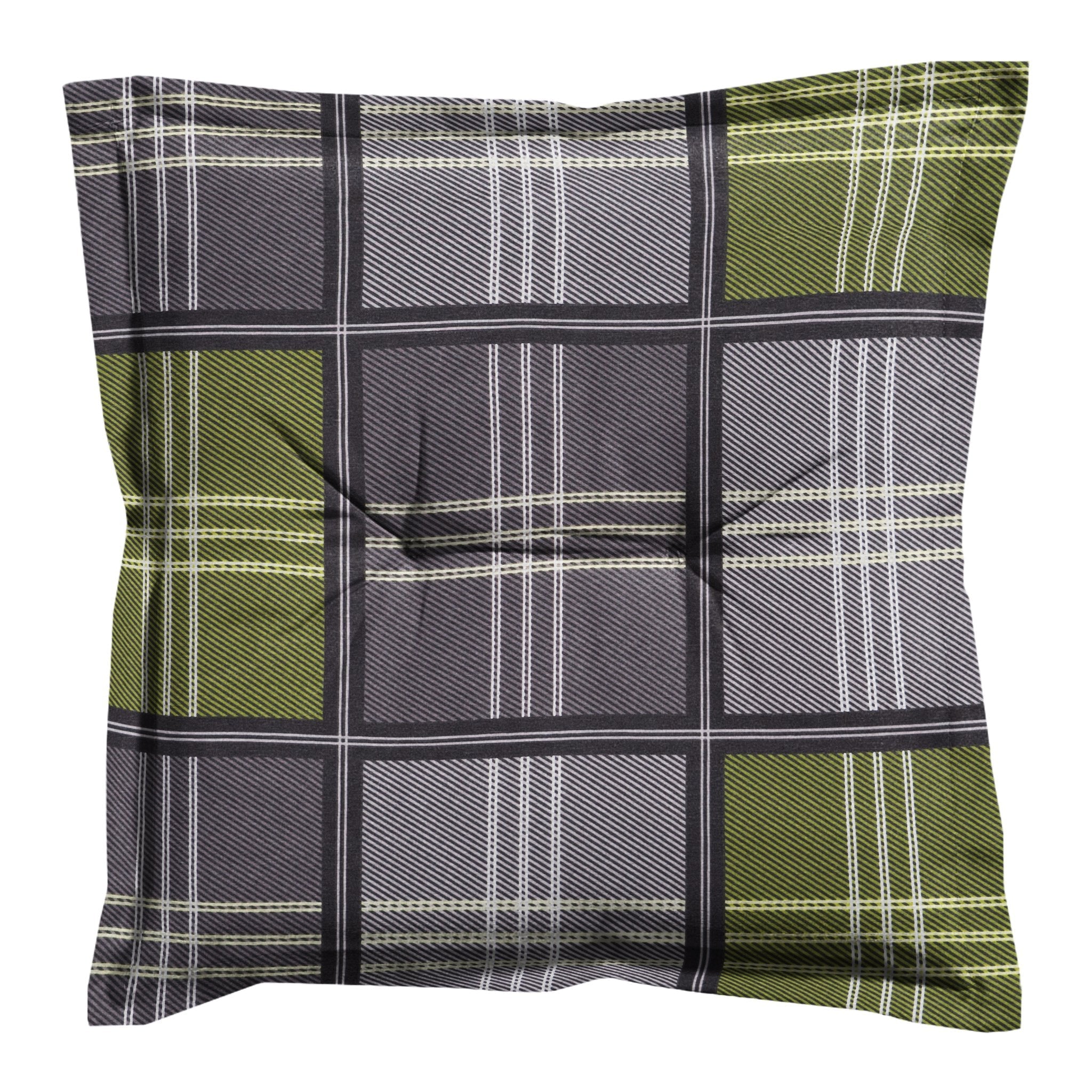Madison Patchy zitkussen 50x50 cm - Patchy olive