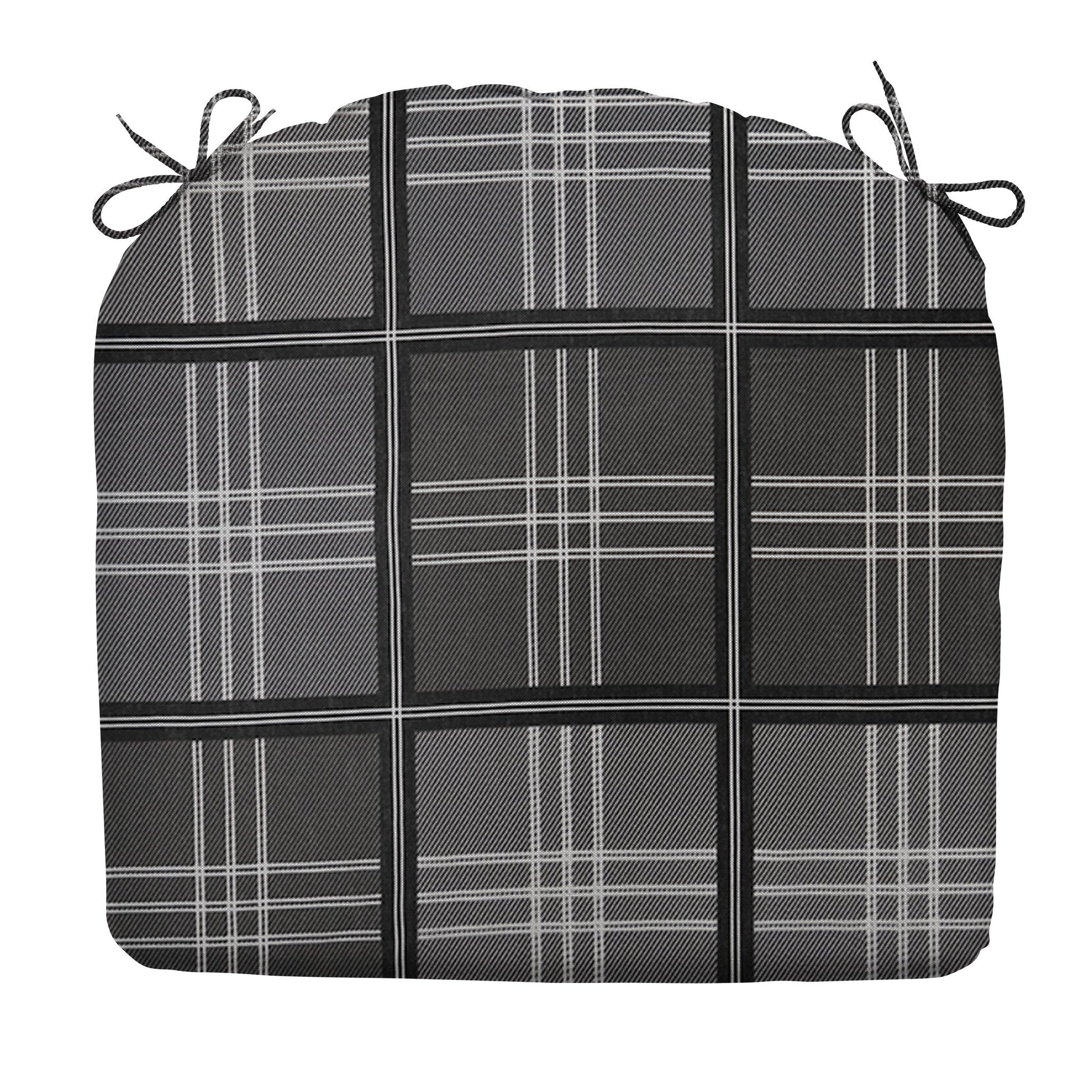 Madison Patchy zitkussen 46x48 cm - Patchy grey