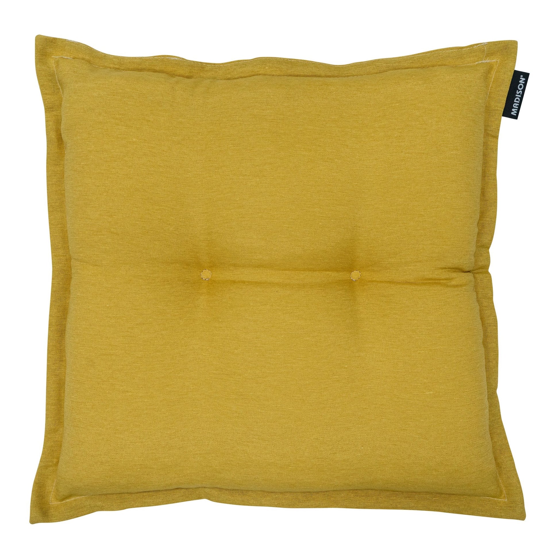 Madison Panama zitkussen 50x50 cm - Panama mustard