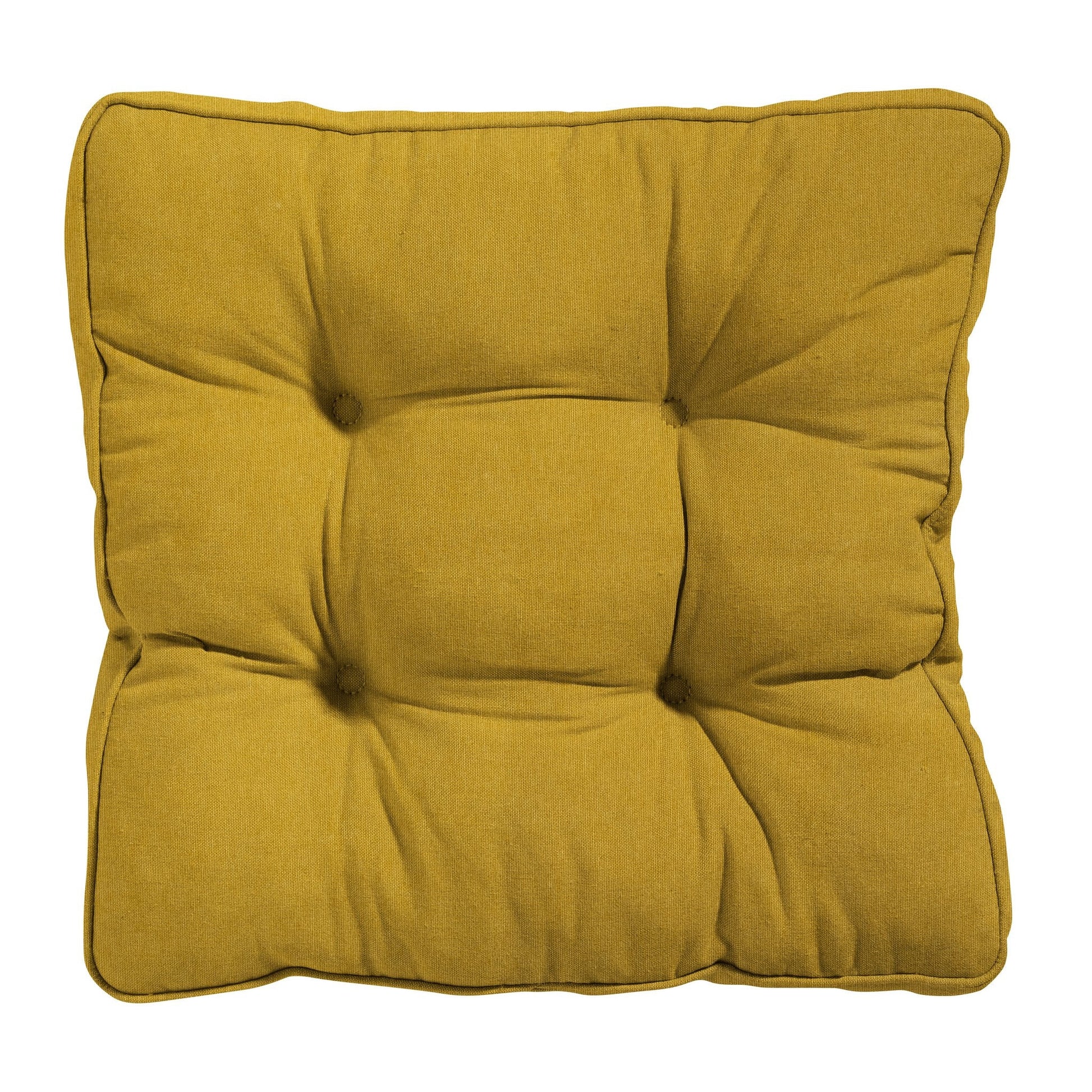 Madison Panama zitkussen 47x47 cm - Panama mustard
