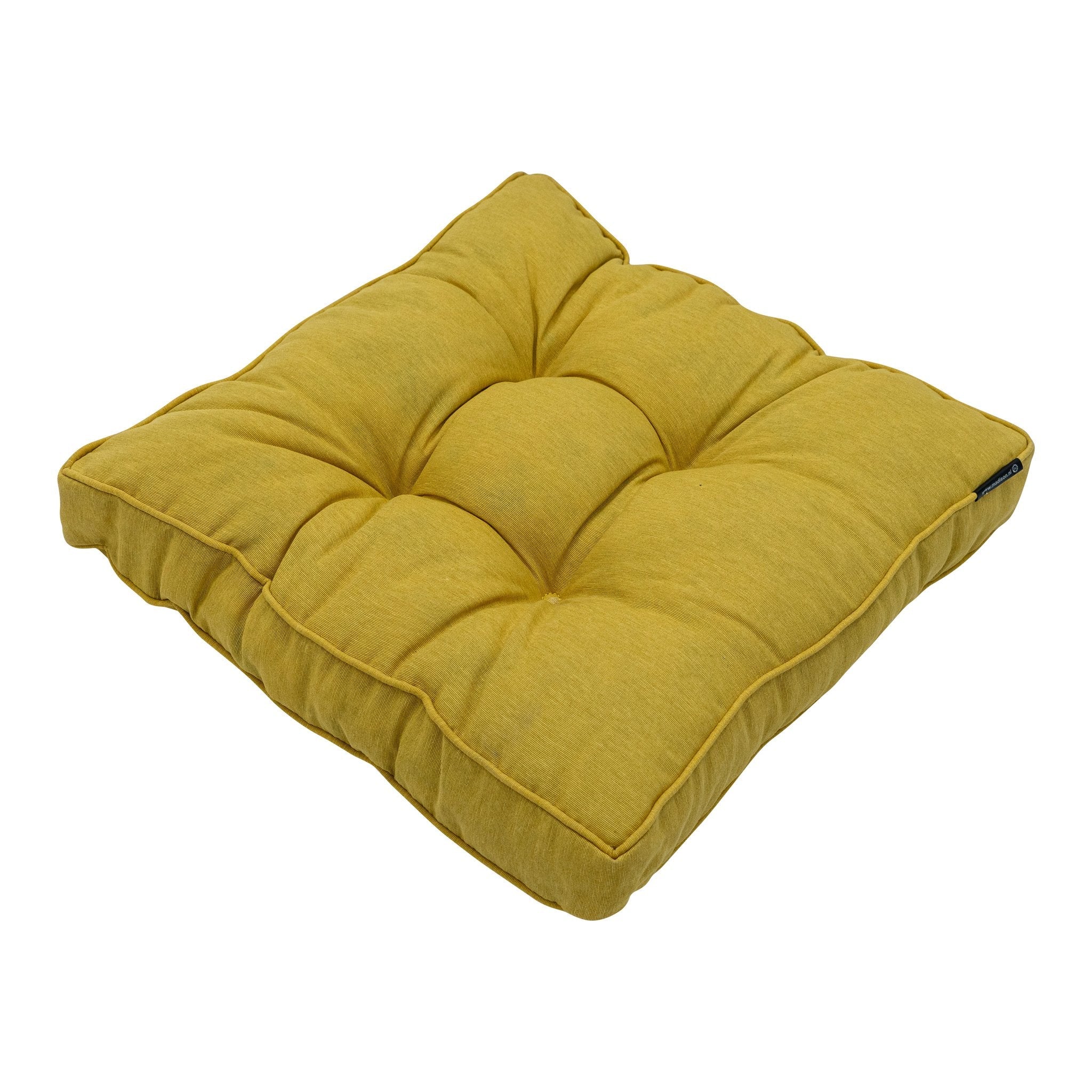 Madison Panama zitkussen 47x47 cm - Panama mustard