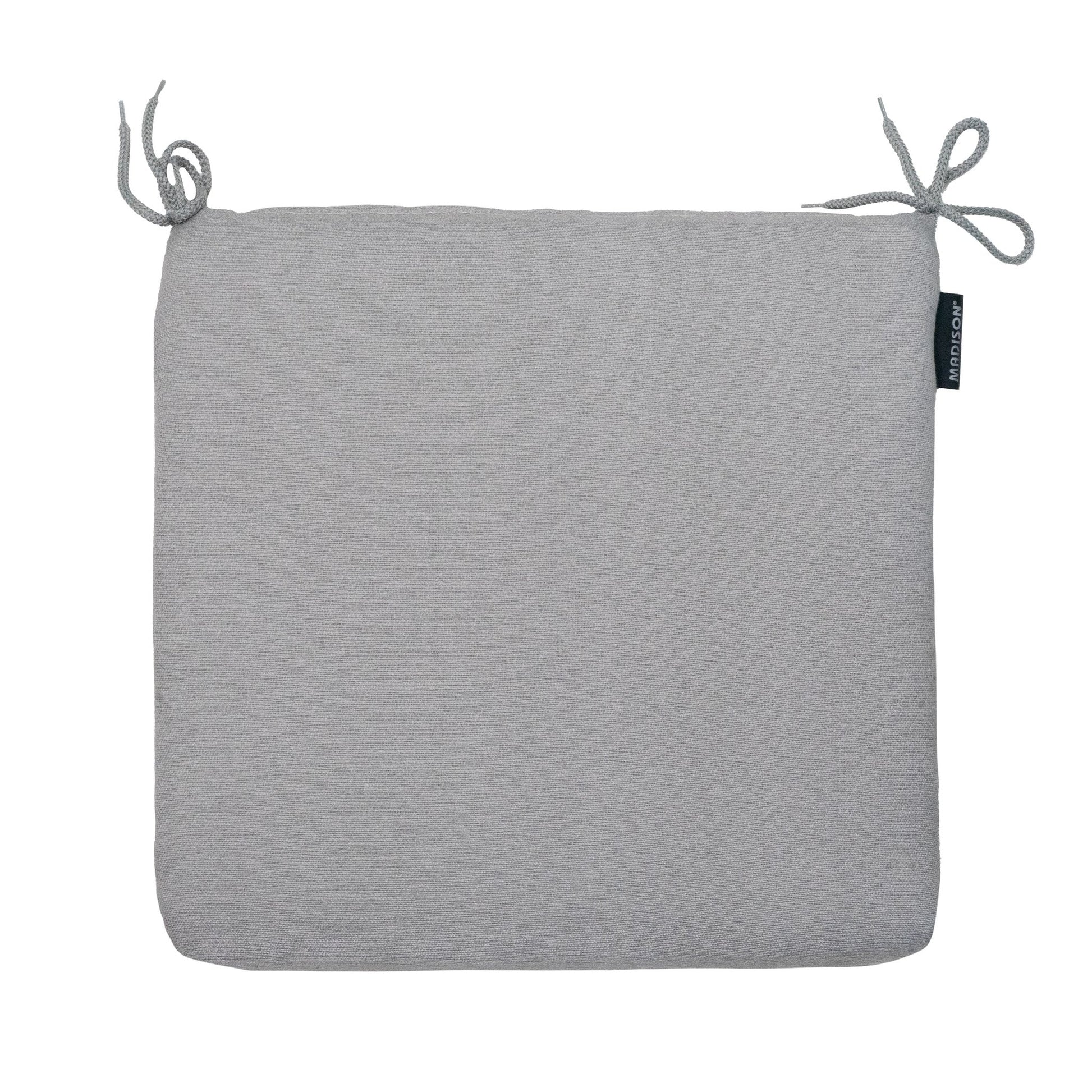Madison Napels universeel rits zitkussen 40x40 cm - Napels grey