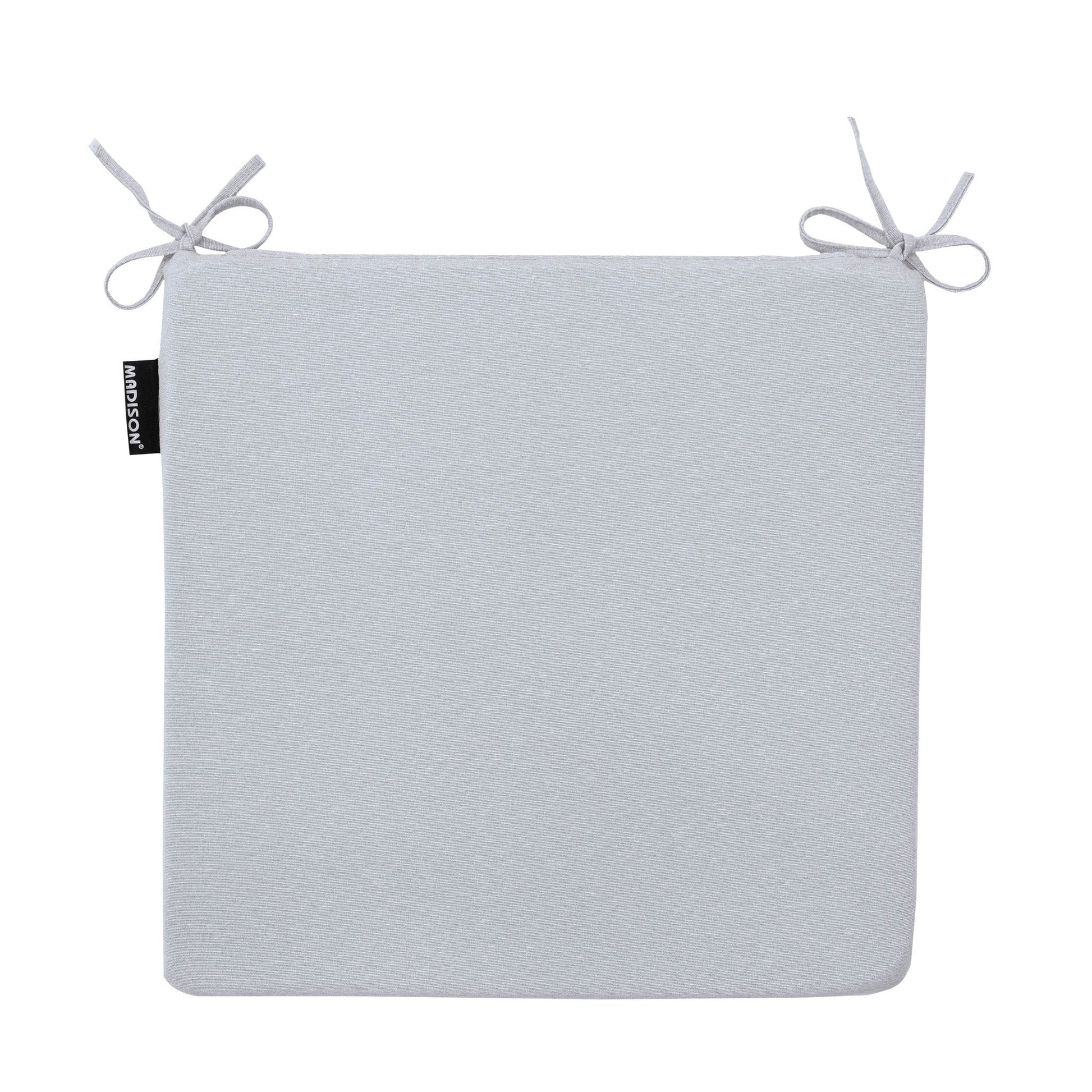 Madison Panama universeel rits zitkussen 40x40 cm - Panama light grey