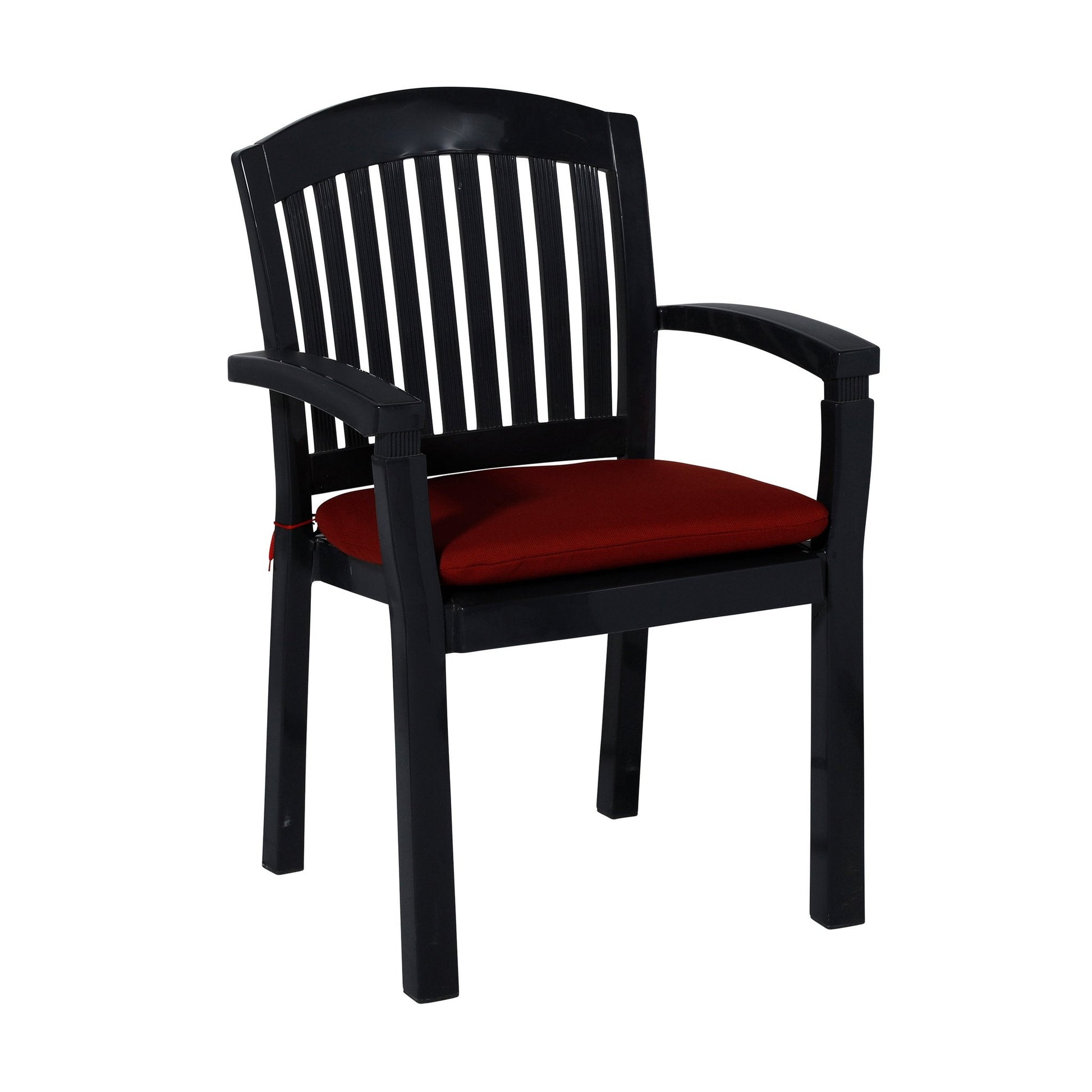 Madison Rib zitkussen 46x48 cm - Rib red