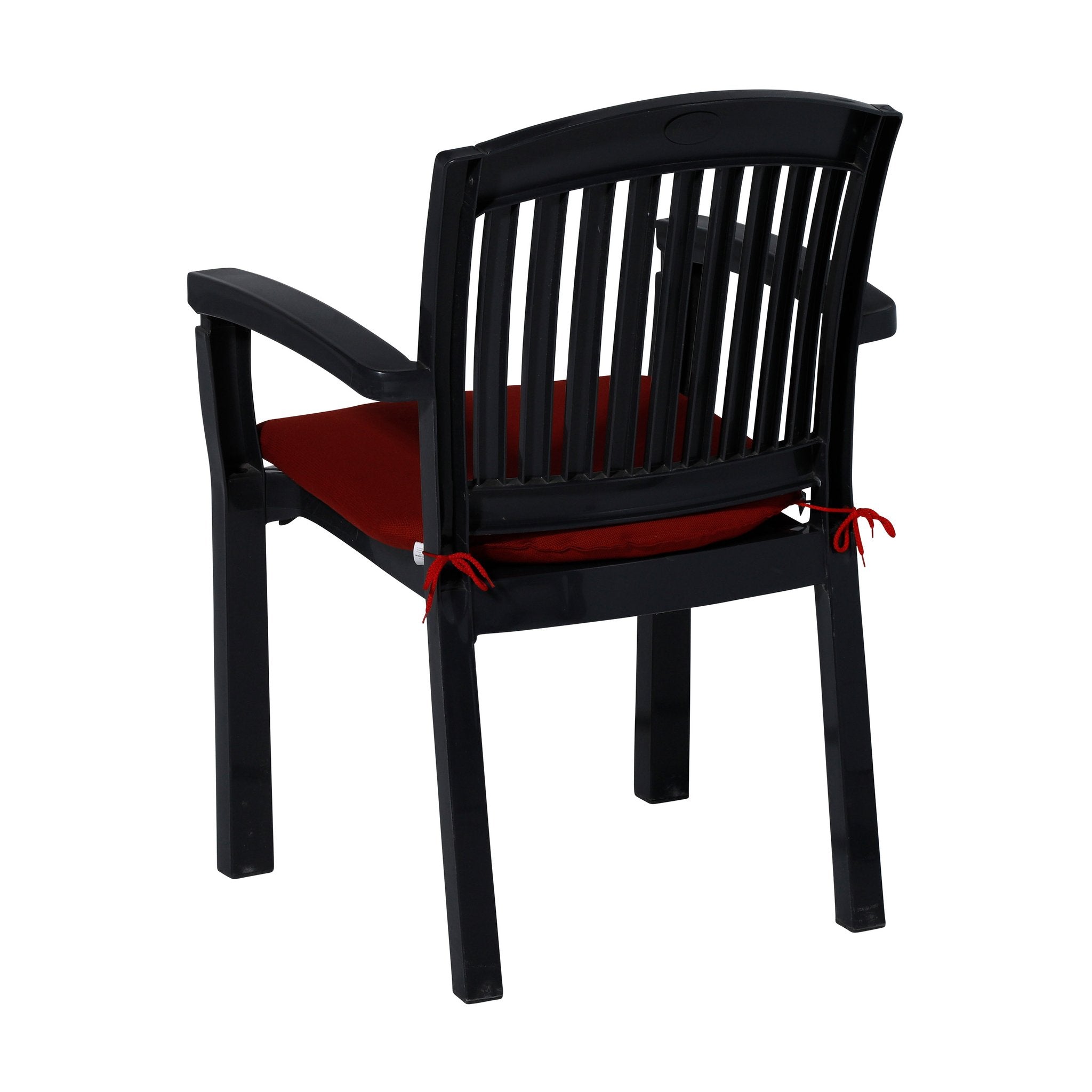 Madison Rib zitkussen 46x48 cm - Rib red