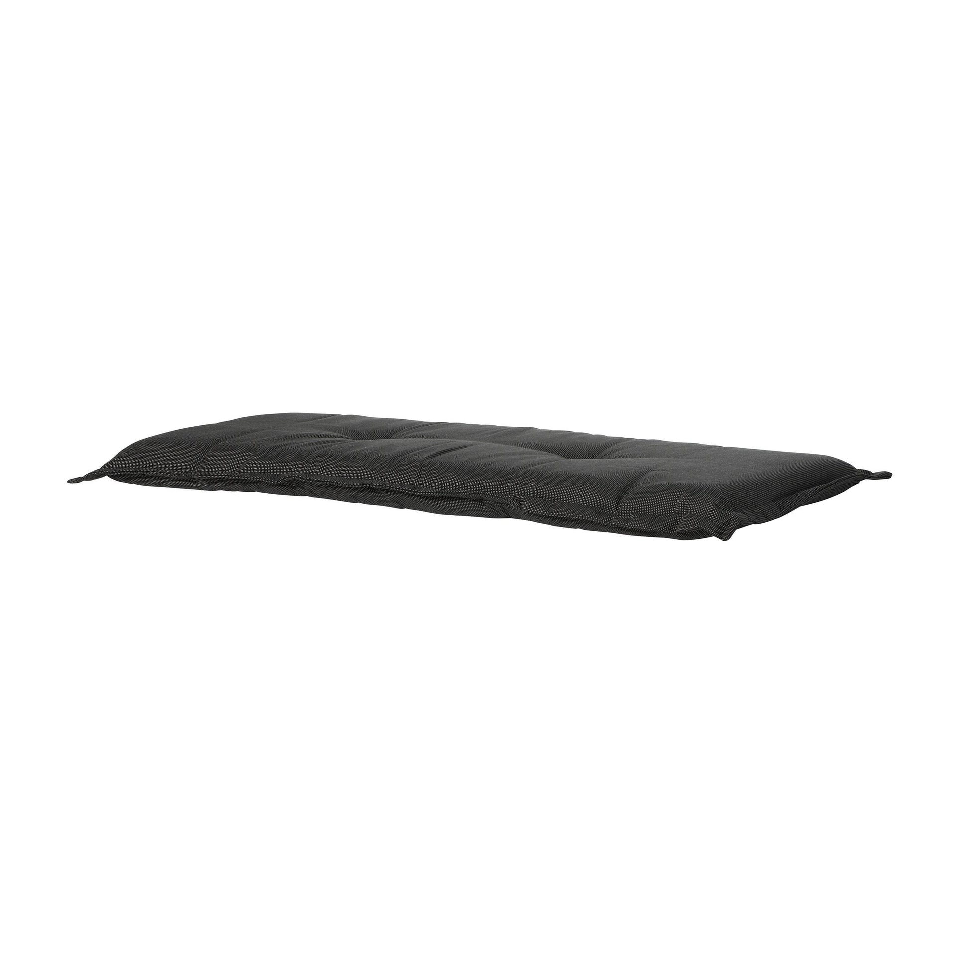 Madison Rib bankkussen 120x48 cm - Rib black
