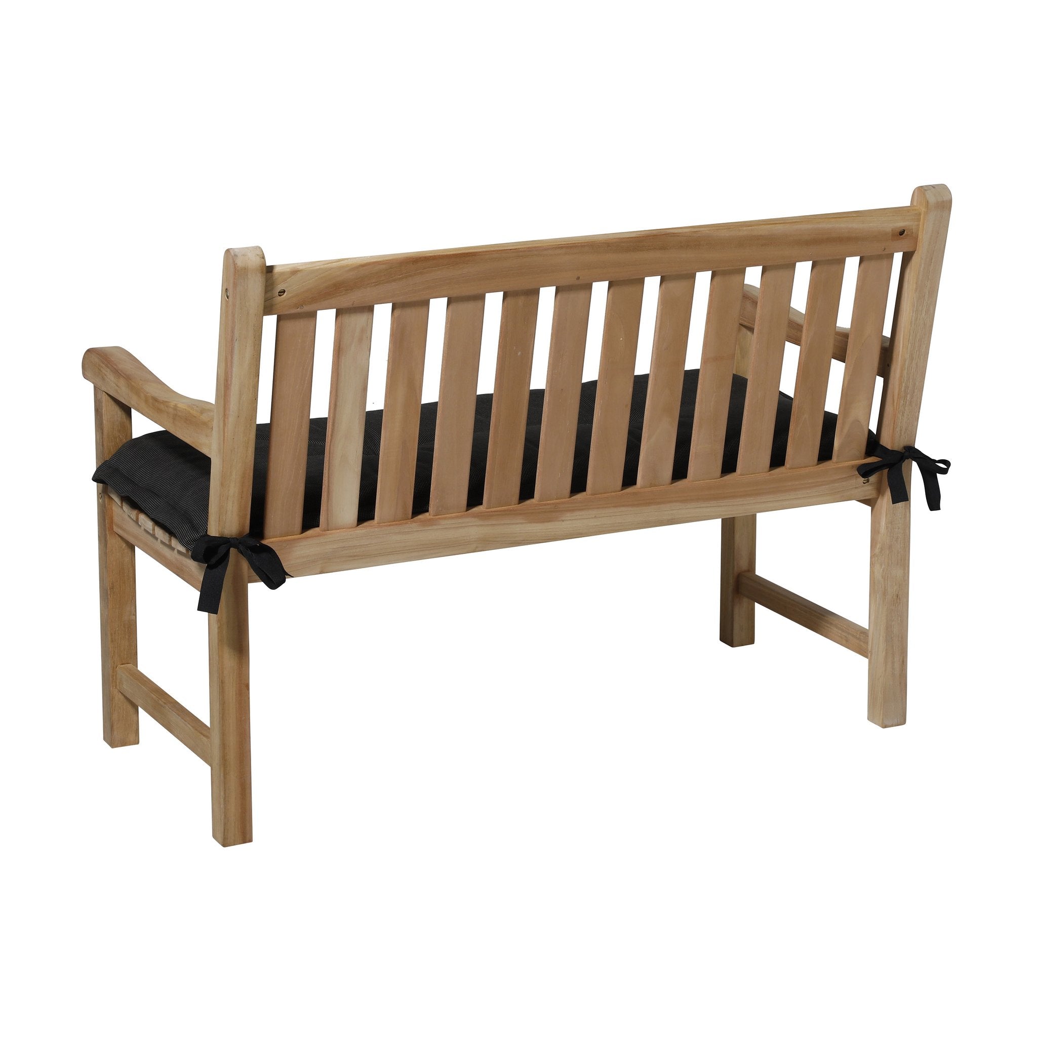 Madison Rib bankkussen 120x48 cm - Rib black