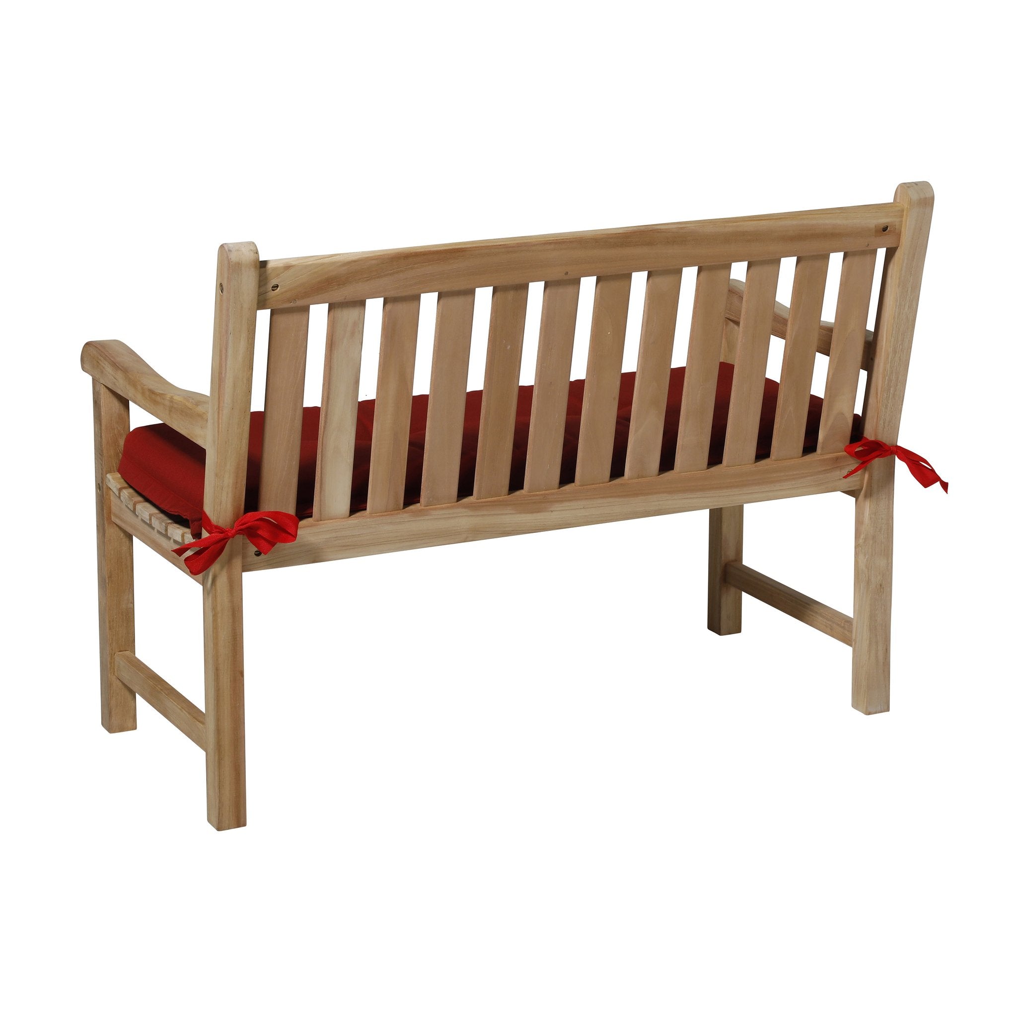 Madison Rib bankkussen 120x48 cm - Rib red