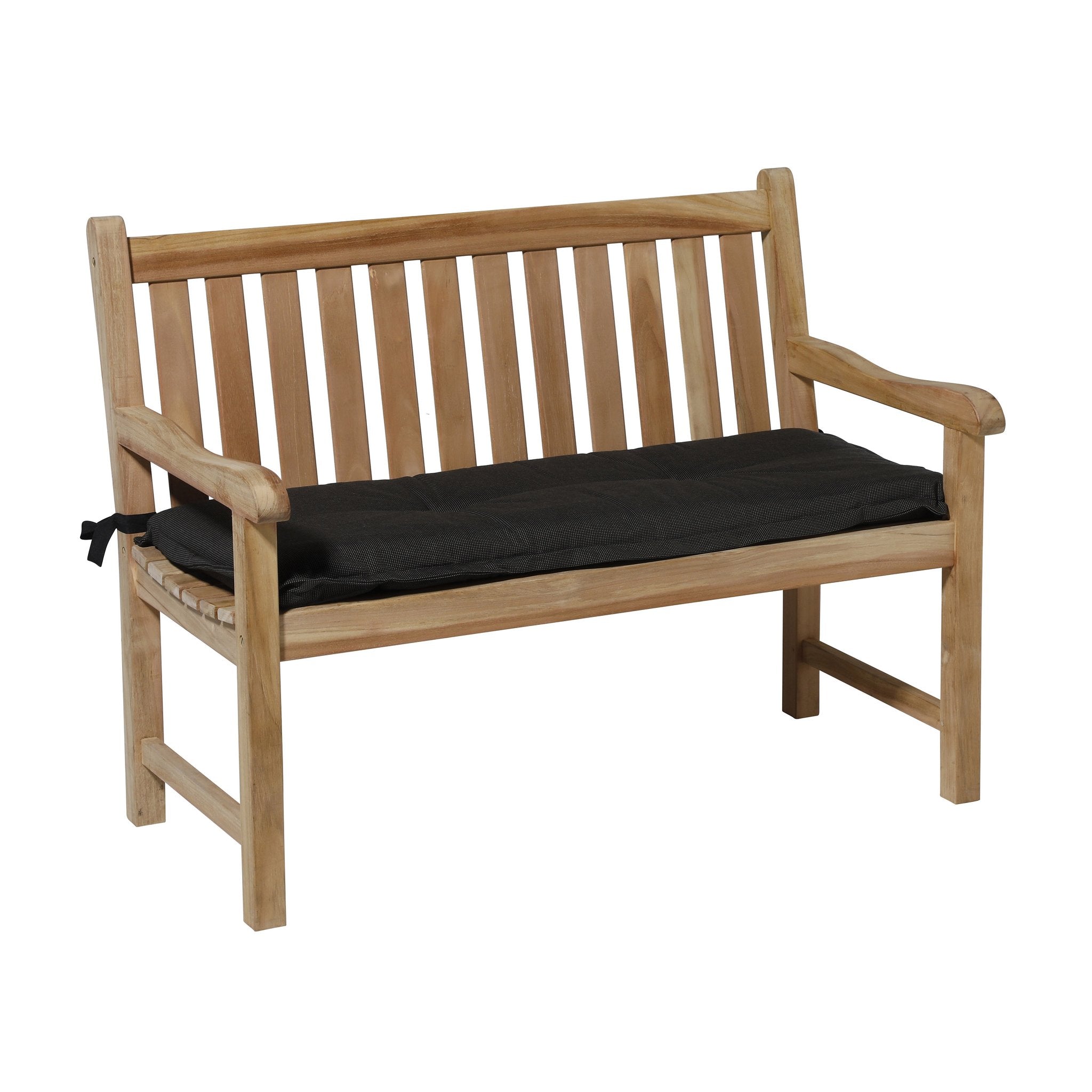 Madison Rib bankkussen 150x48 cm - Rib black