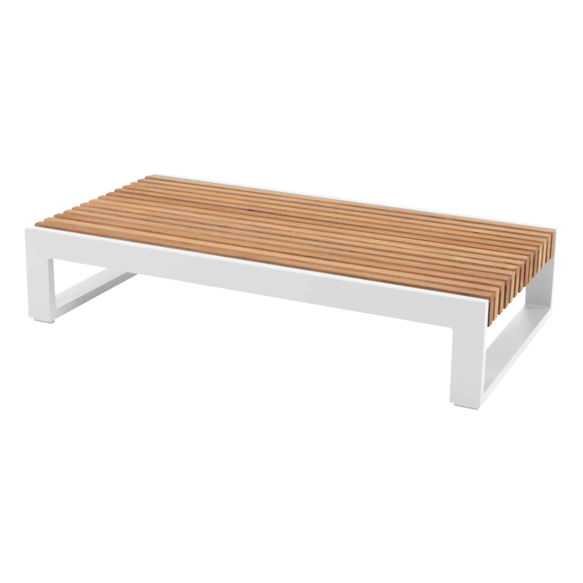 Taste 4SO Kioto loungeset modulair wit+ salontafel 120 x 60 