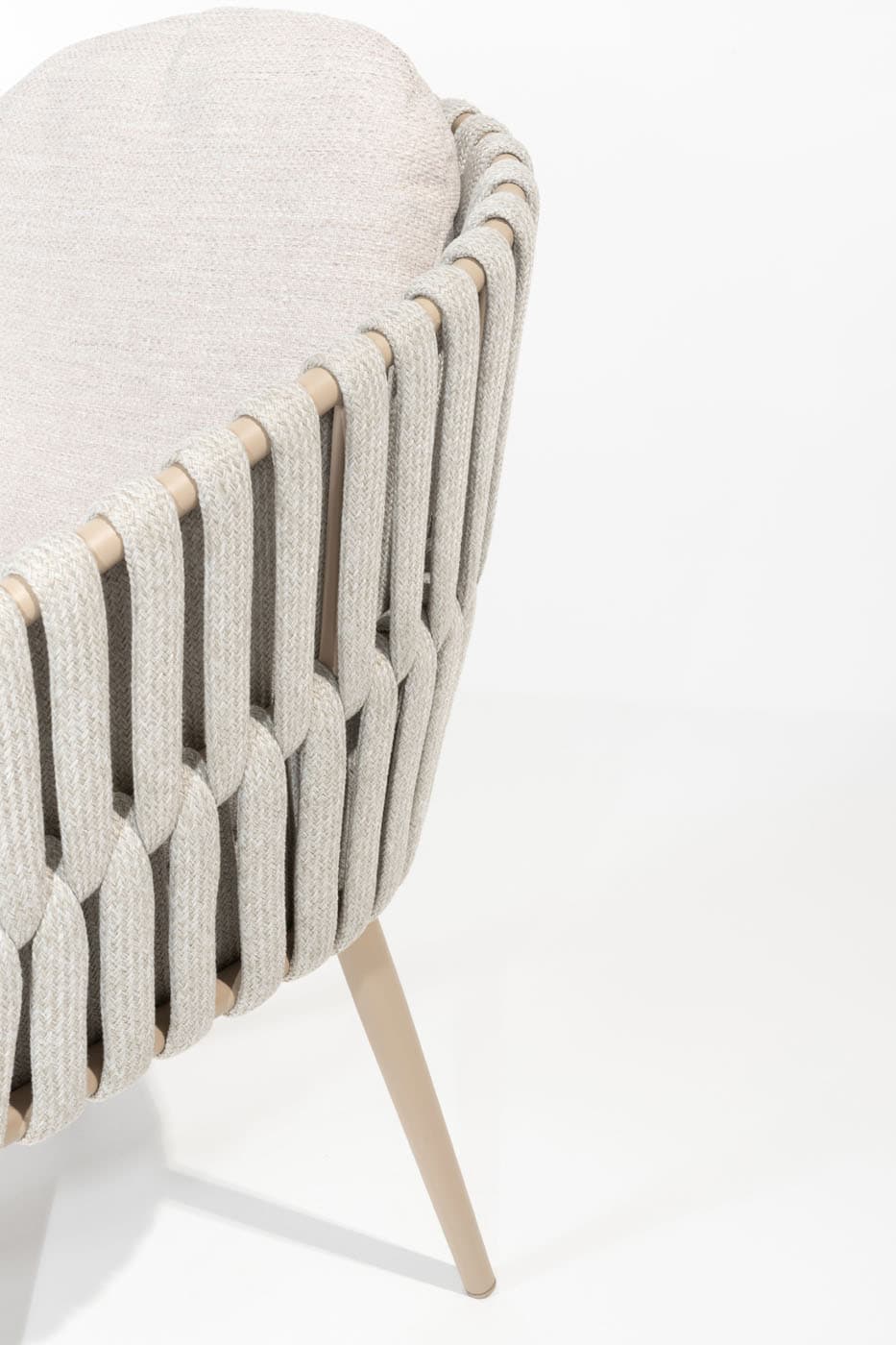 4SO Eva dining set (6 st.) met Donato tafel ⌀160cm