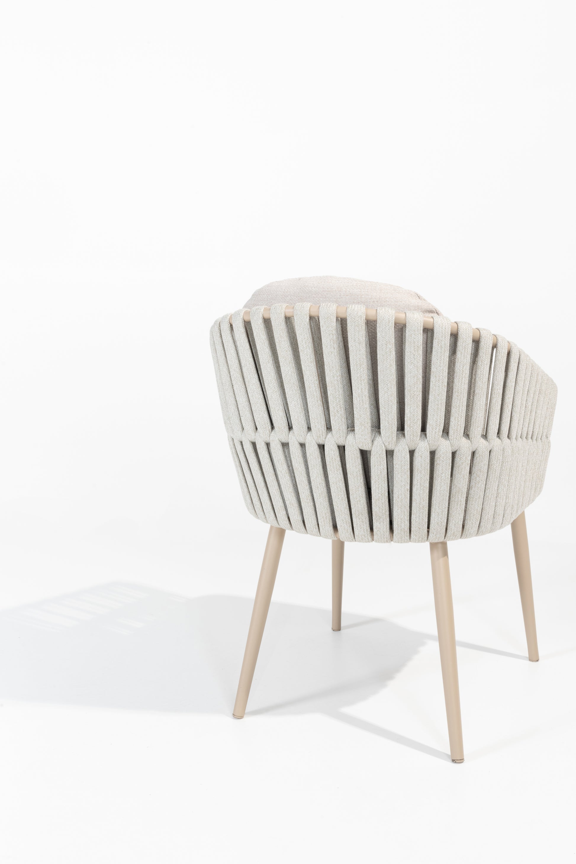 Taste 4SO Eva dining chair latte with 2 cushions - SKU 91515 - Detail view