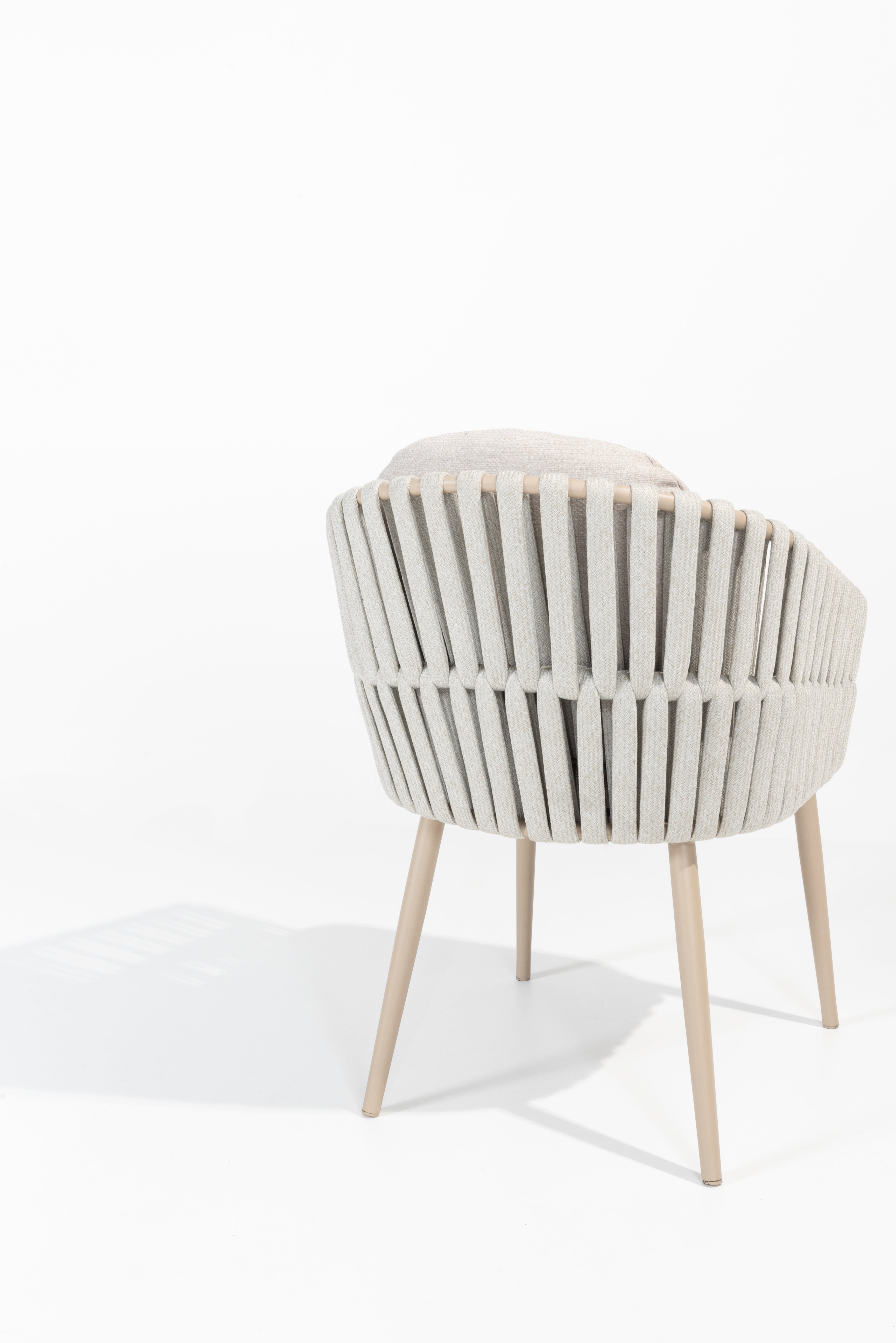 Taste 4SO Eva dining chair latte with 2 cushions - SKU 91515 - Detail view