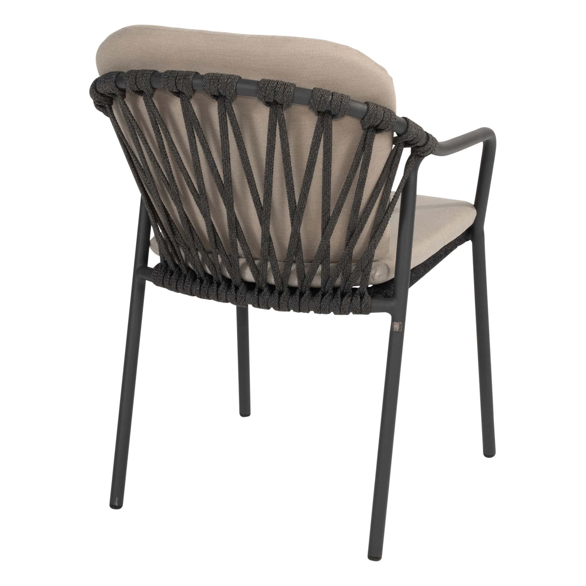 4SO Manitoba dining set anthracite (6 st.) met Prado tafel 240x105cm