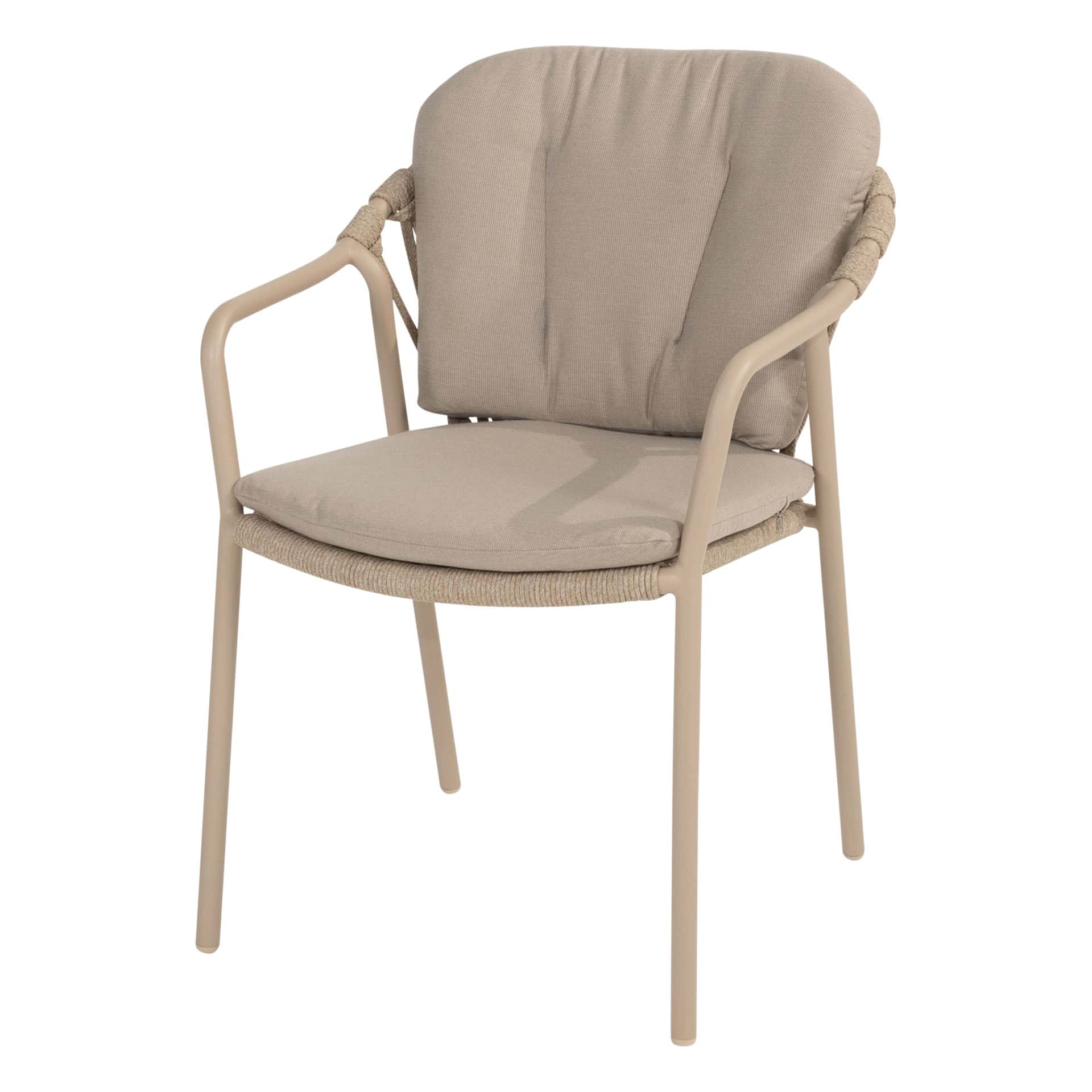 4SO Manitoba dining set latte (6 st.) met Manolo tafel 240x103cm