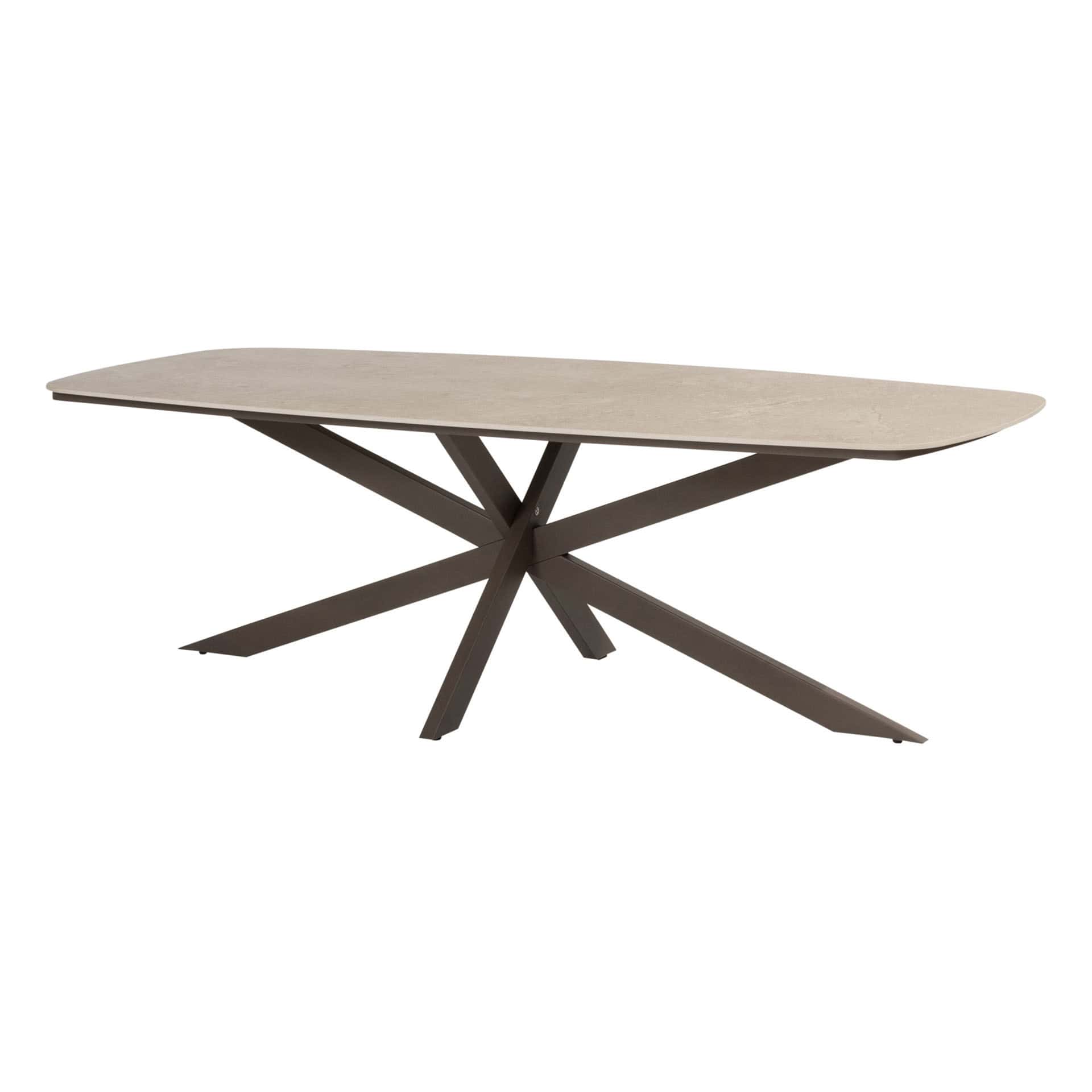 4SO Calma dining set terre (6 st.) met Prado tafel 240x105cm - afbeelding 8