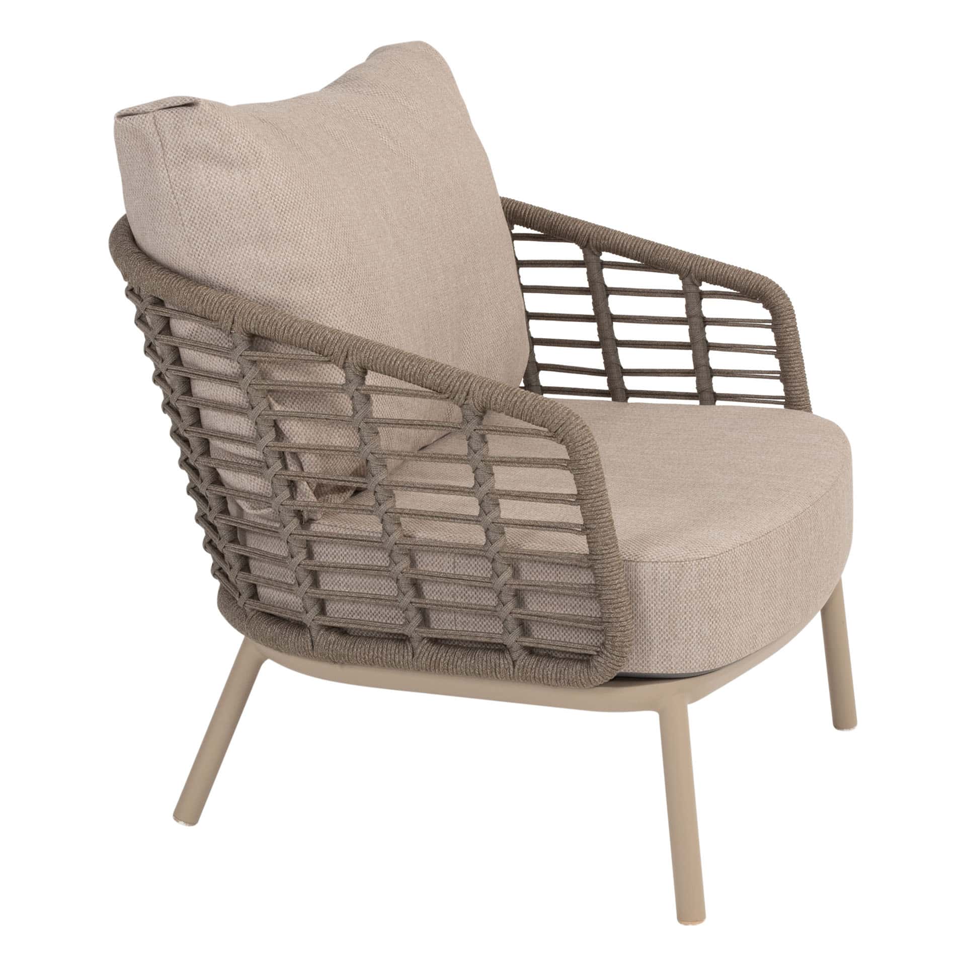 4SO Puglia lounge set incl. voetenbank + Taste 4SO Demi salontafels (2 st.)