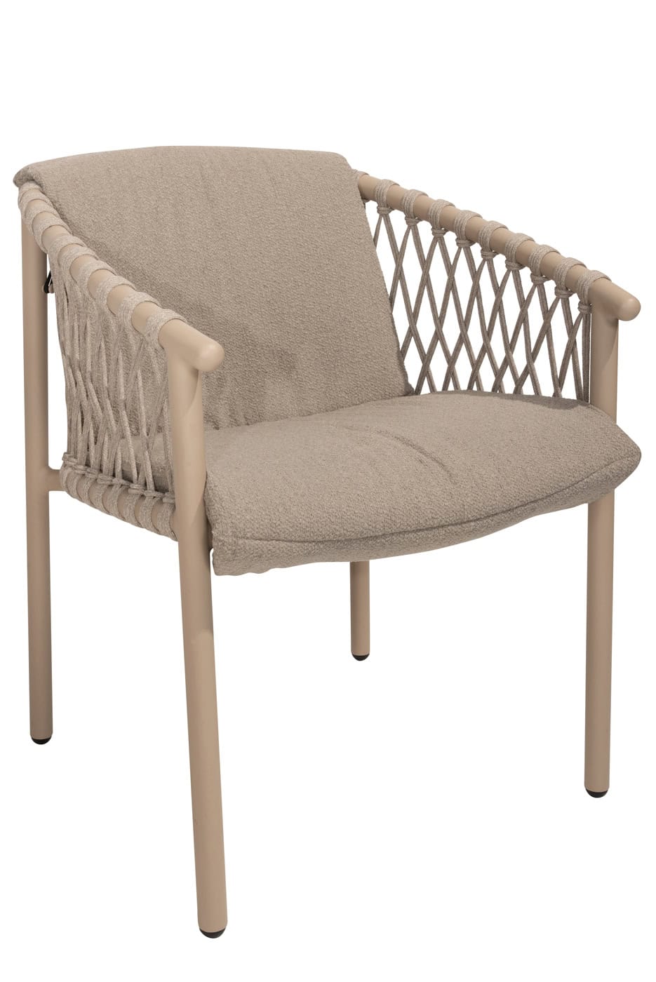 4SO Allora dining set latte (6 st.) + Taste 4SO Prado tafel 160cm