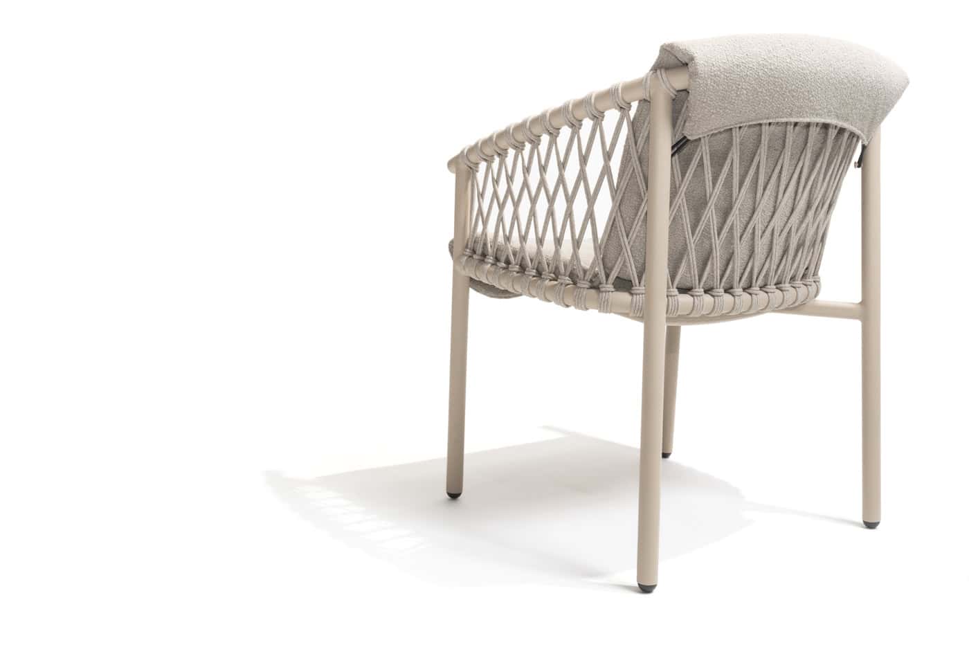 Allora Dining Chair Latte - Shadow Shot