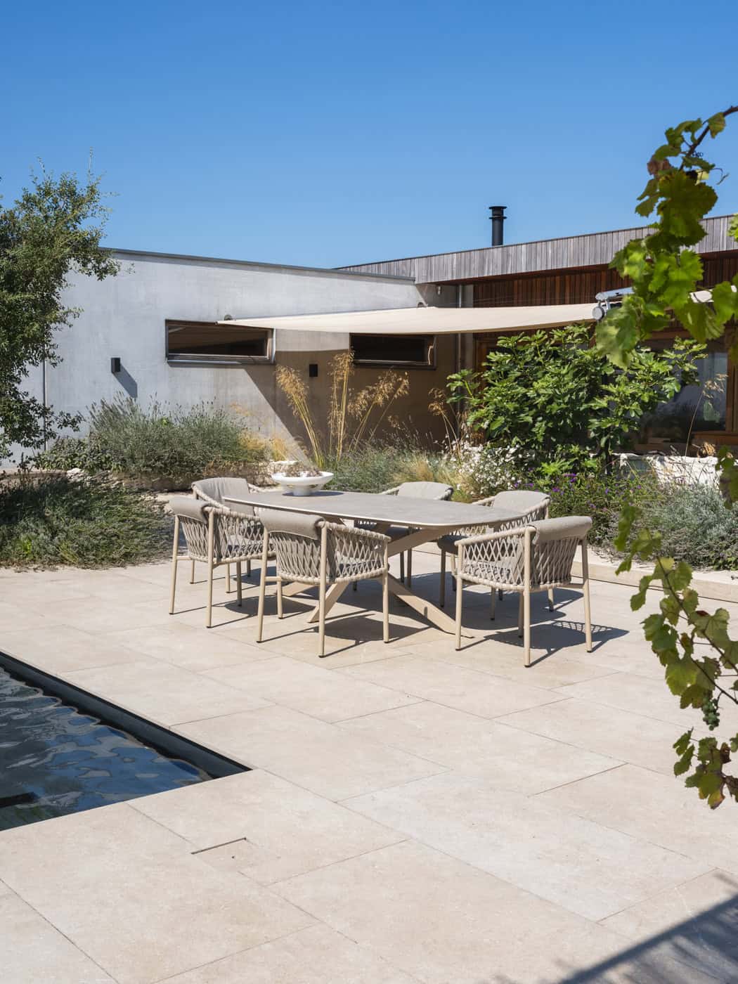 Allora Dining Chair Latte - Lifestyle Shot