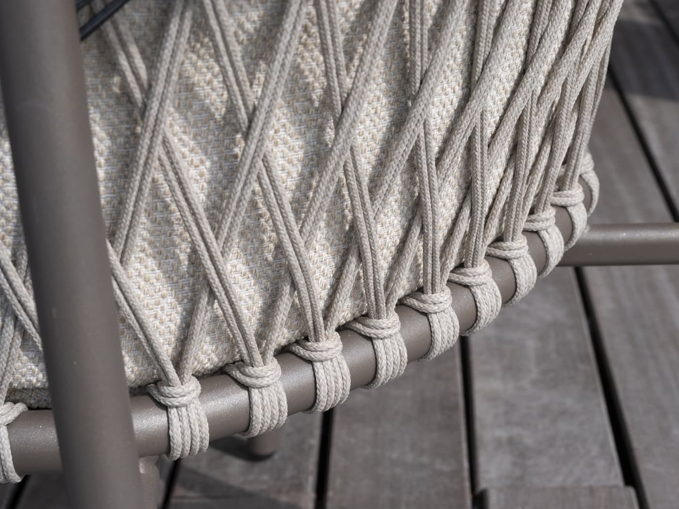 Allora Dining Chair Terre - Detail Angle
