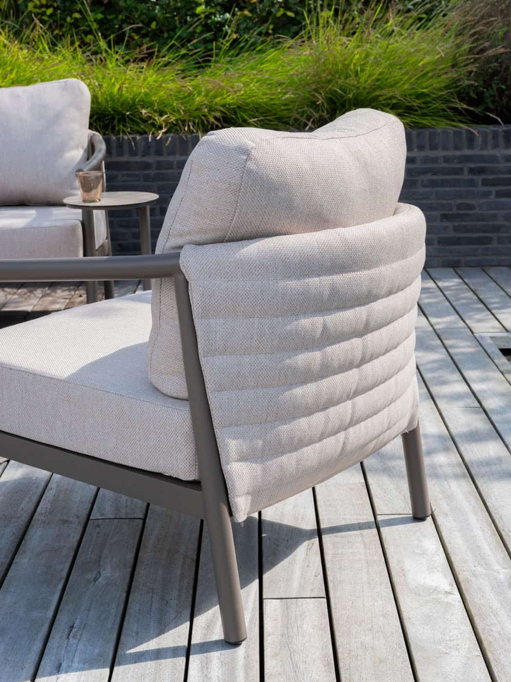 4SO Barolo lounge set terre incl. voetenbank