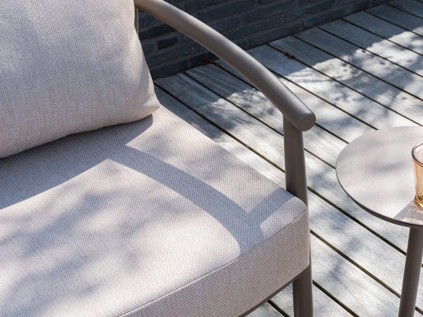 4SO Barolo lounge set terre incl. voetenbank + Taste 4SO Vic salontafel 30cm