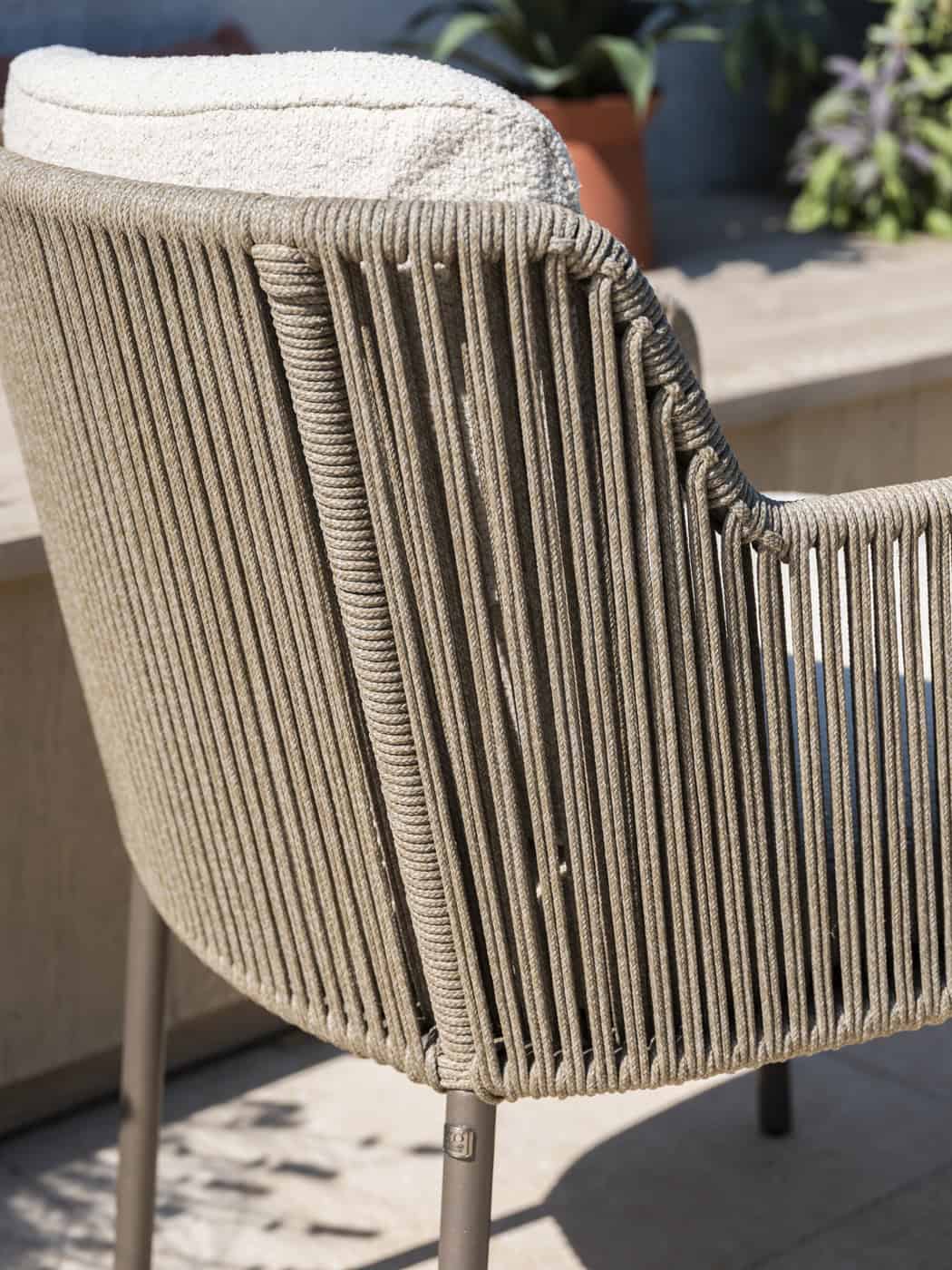 4SO Bernini dining set (4 st.) + Taste 4SO Prado tafel 130cm