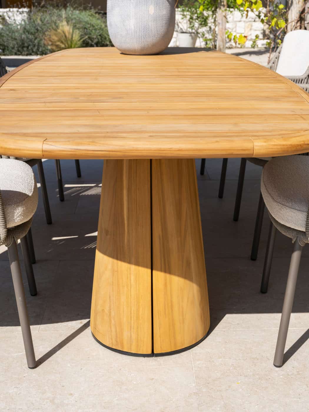 4SO Bernini dining set (6 st.) + Taste 4SO Capri tafel 240x110cm