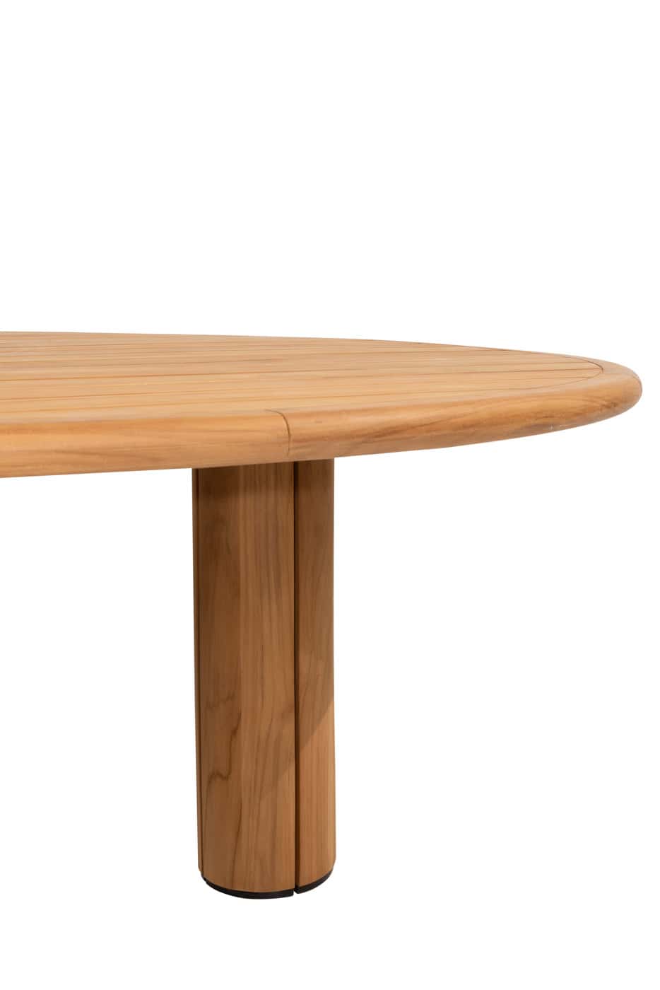 4SO Fabrice dining set latte (6 st.) + Taste 4SO Corsica tafel ⌀160cm