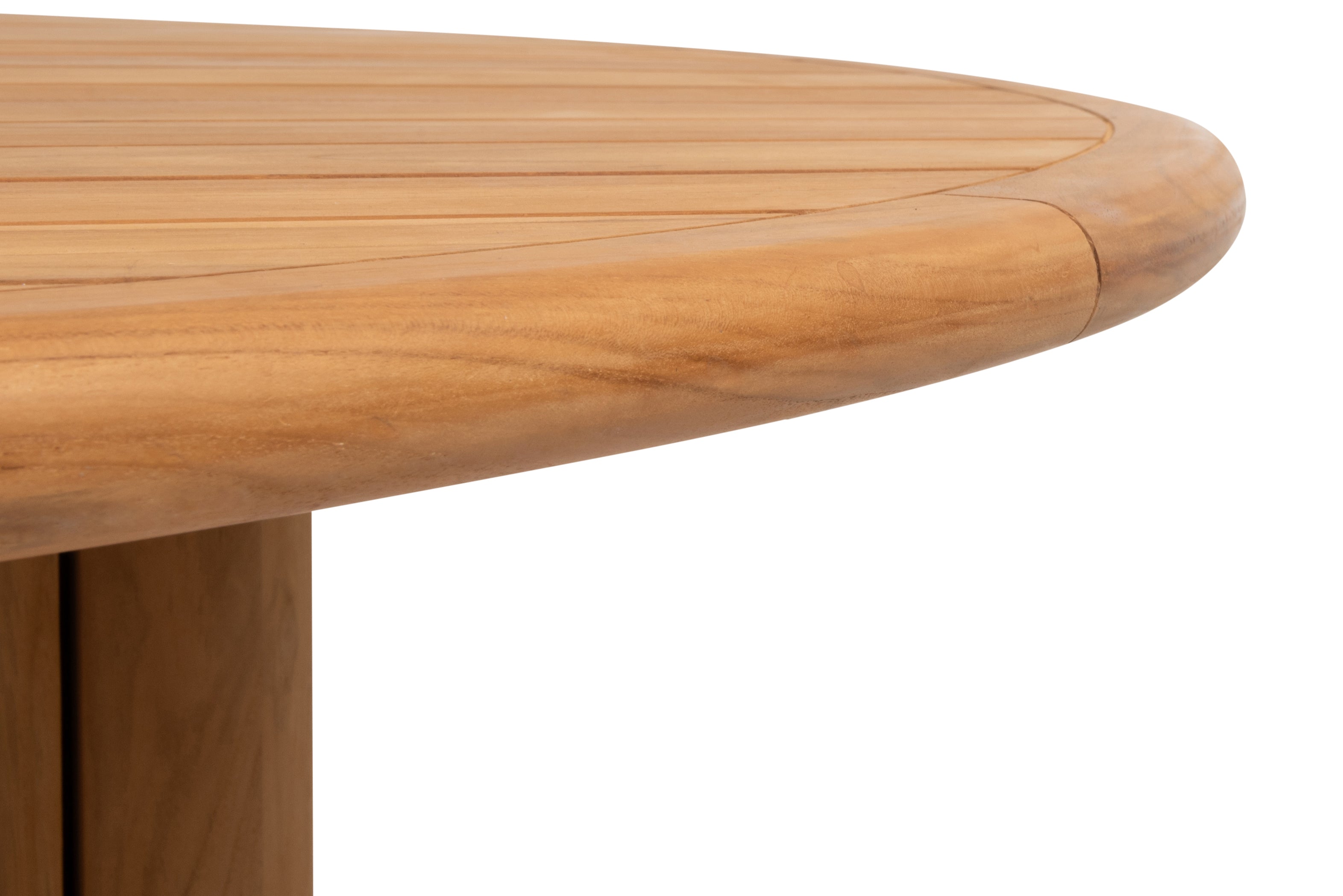 4 Seasons Outdoor Corsica dining table teak 160cm with 3 legs - Detail view