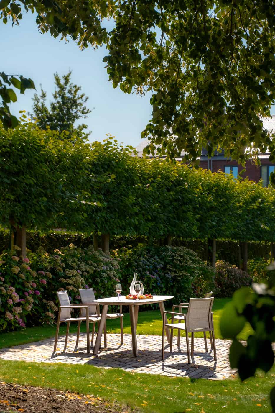 4SO Cortina dining set (4 st.) met Manolo tafel 180x95cm