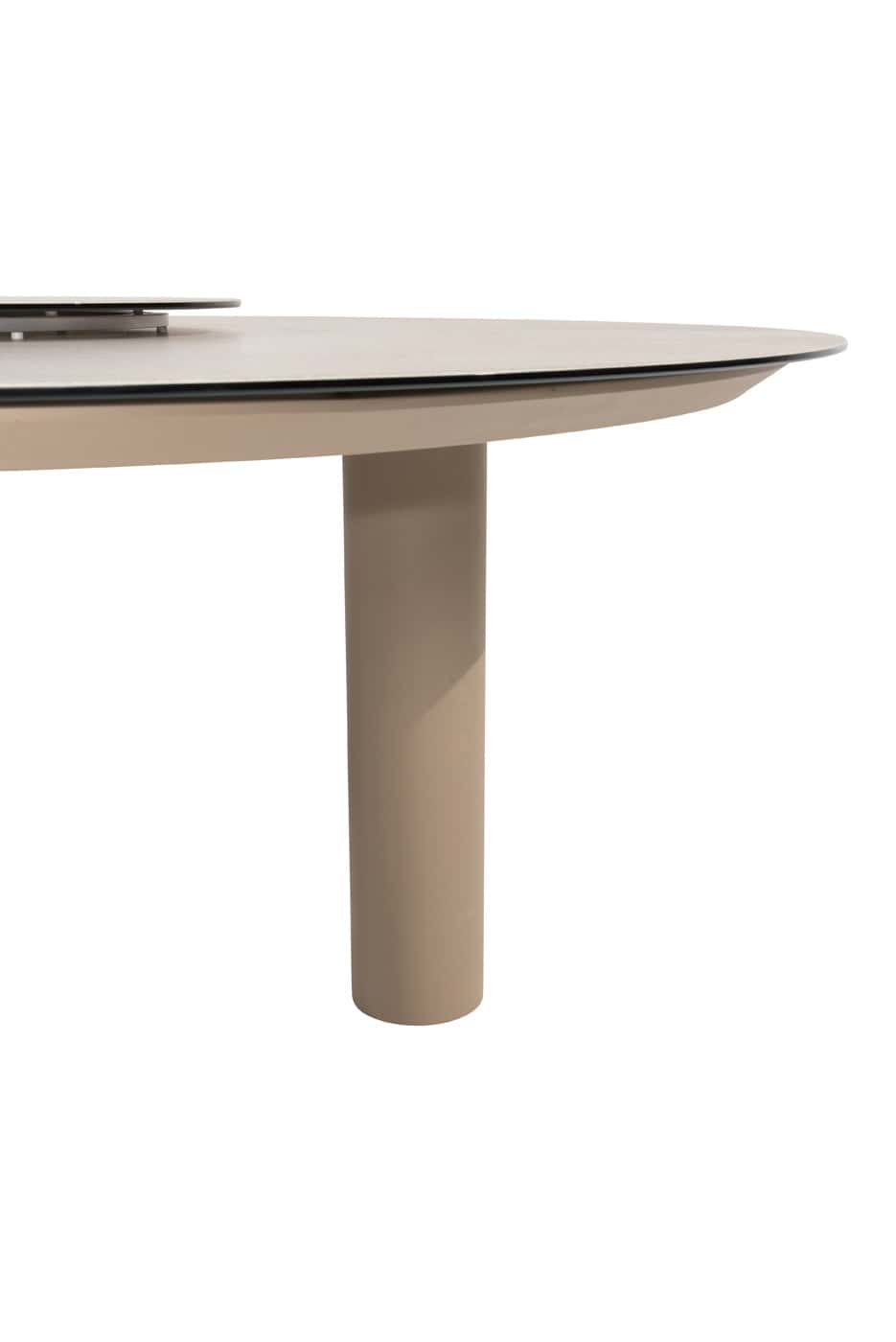 4SO Sardinia low dining set (6 st.) + Taste 4SO Donato tafel ⌀160cm