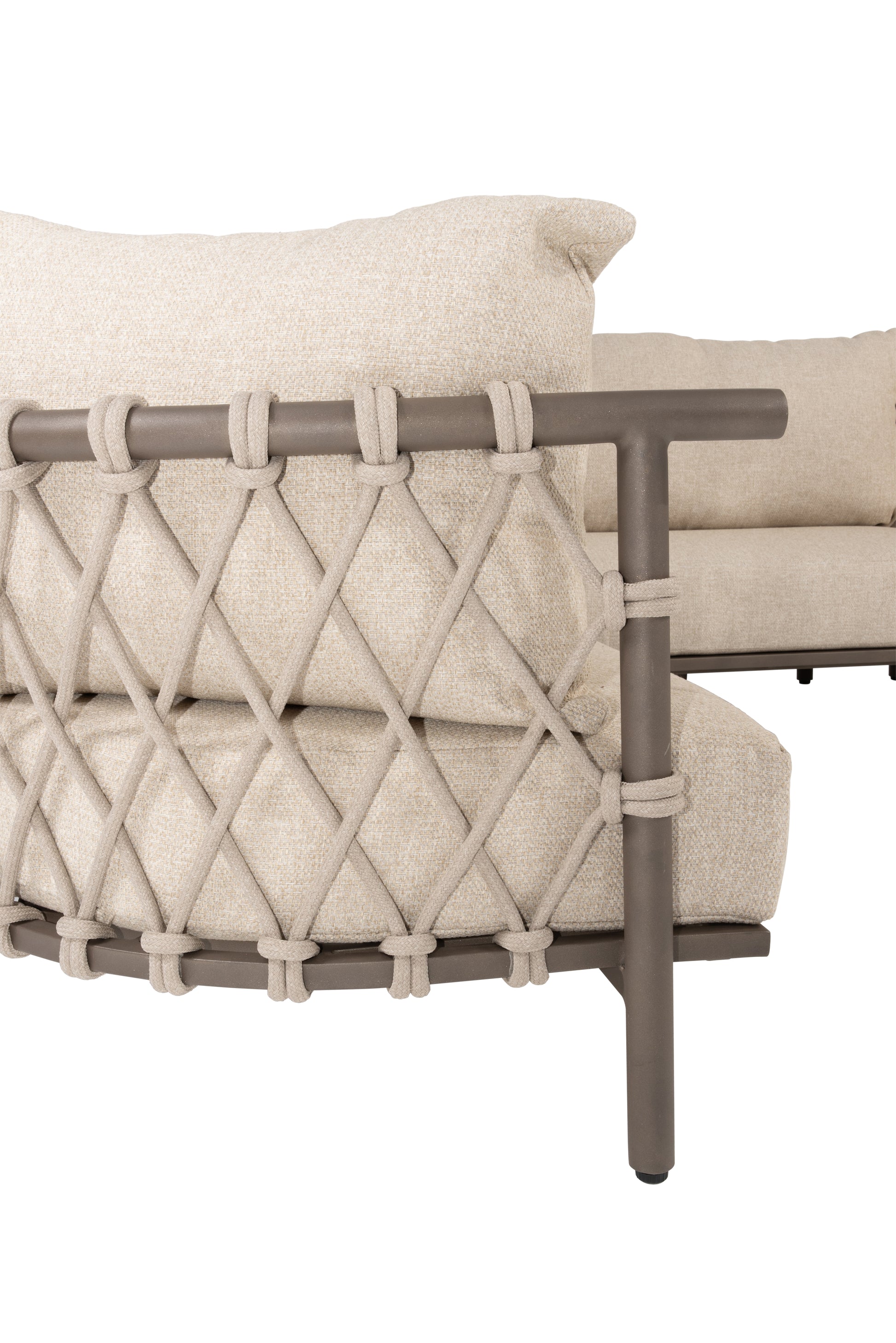 Ezra chaise lounge set without table - Detail