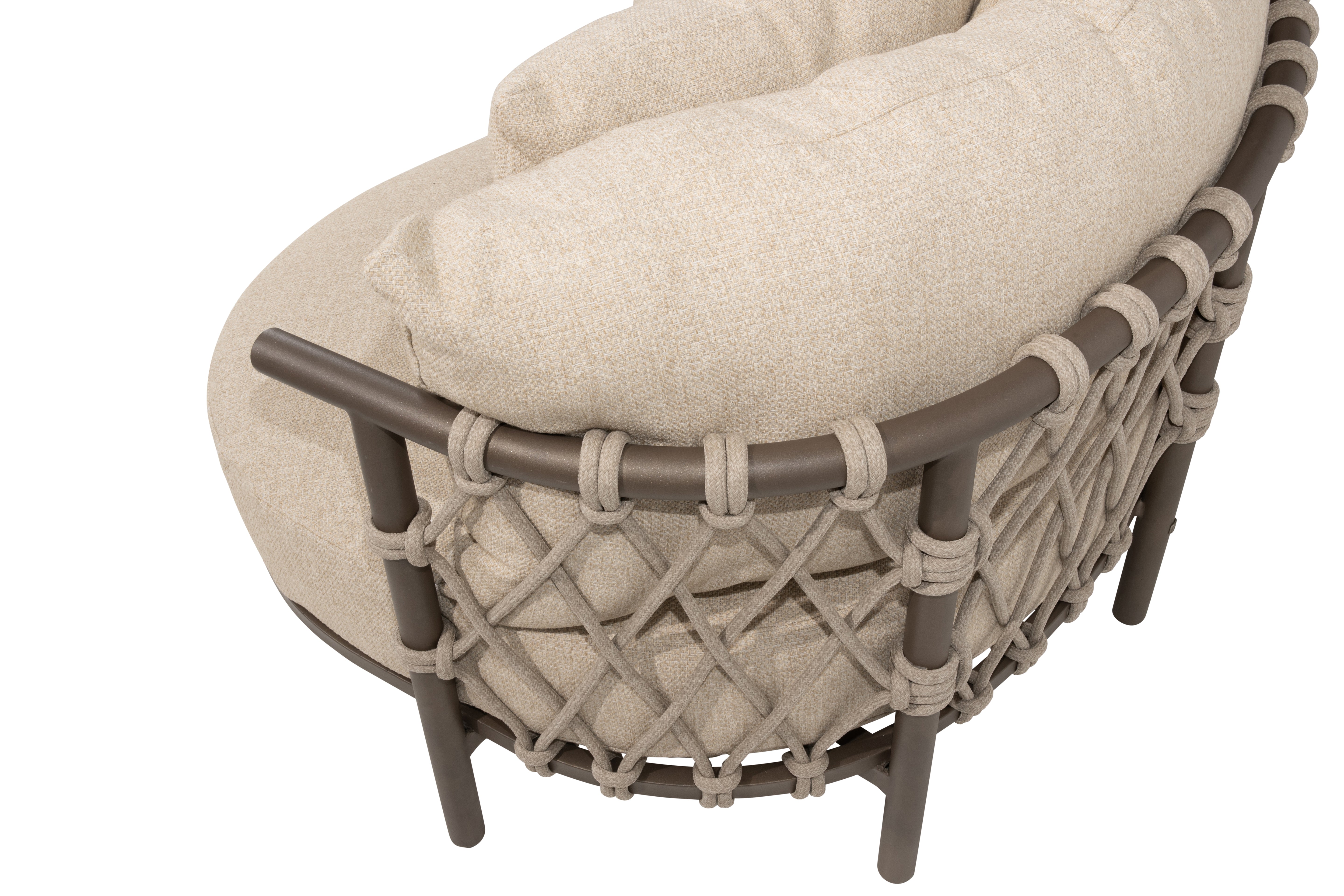 Ezra chaise lounge set without table - Detail