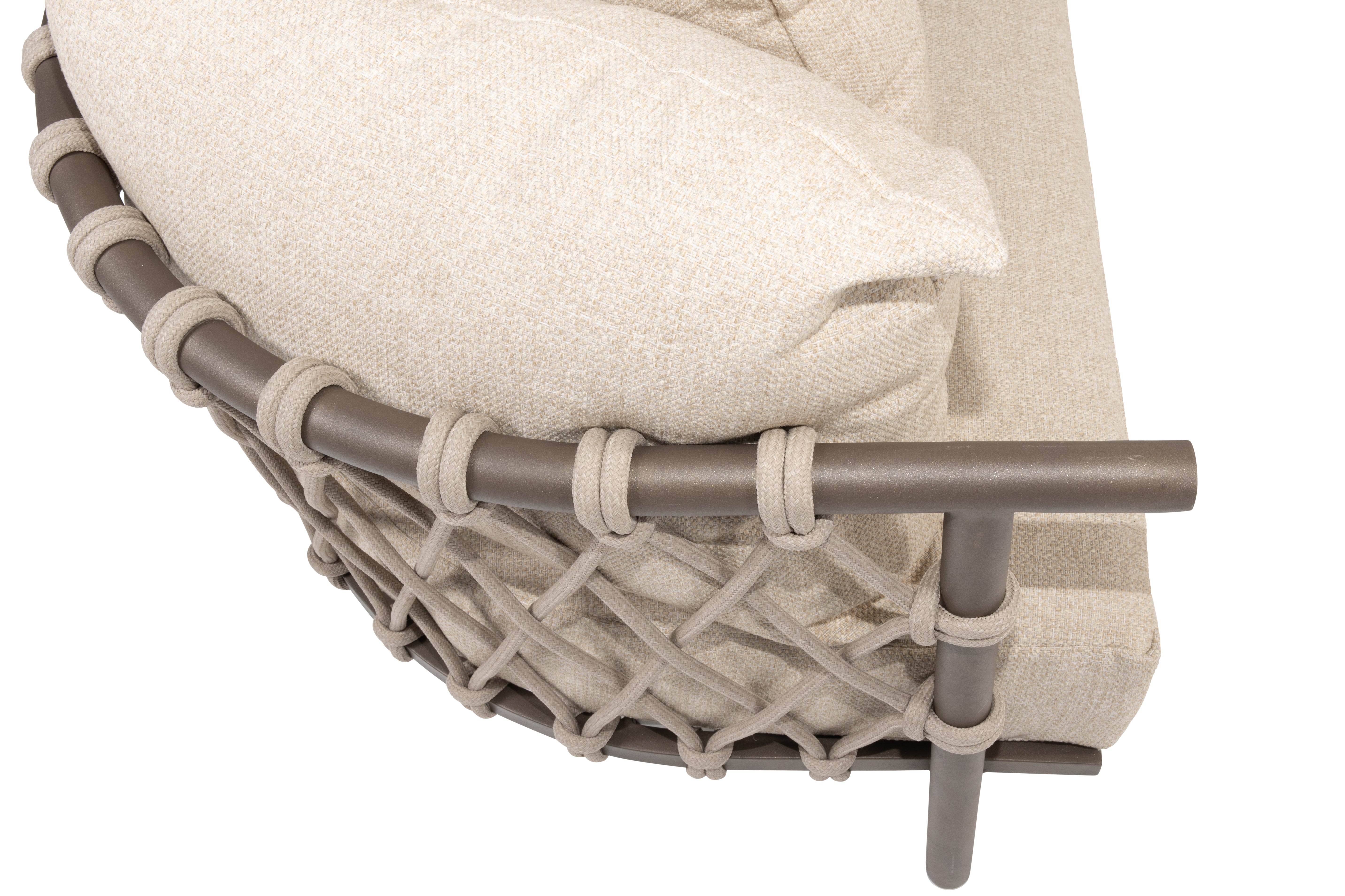 Ezra chaise lounge set without table - Detail